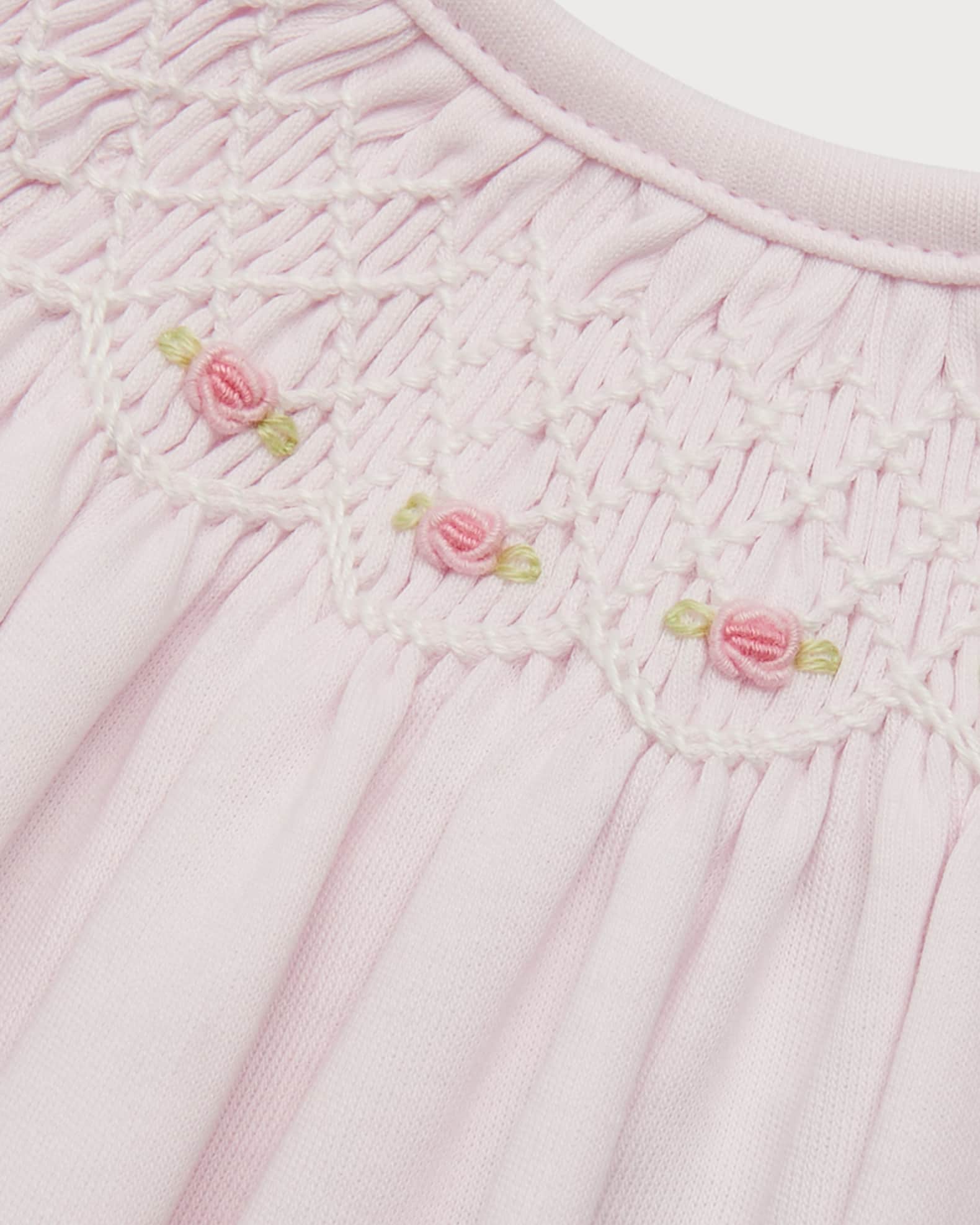 Kissy Kissy Girl's Smocked Sleep Sack, Size NewbornS Neiman Marcus