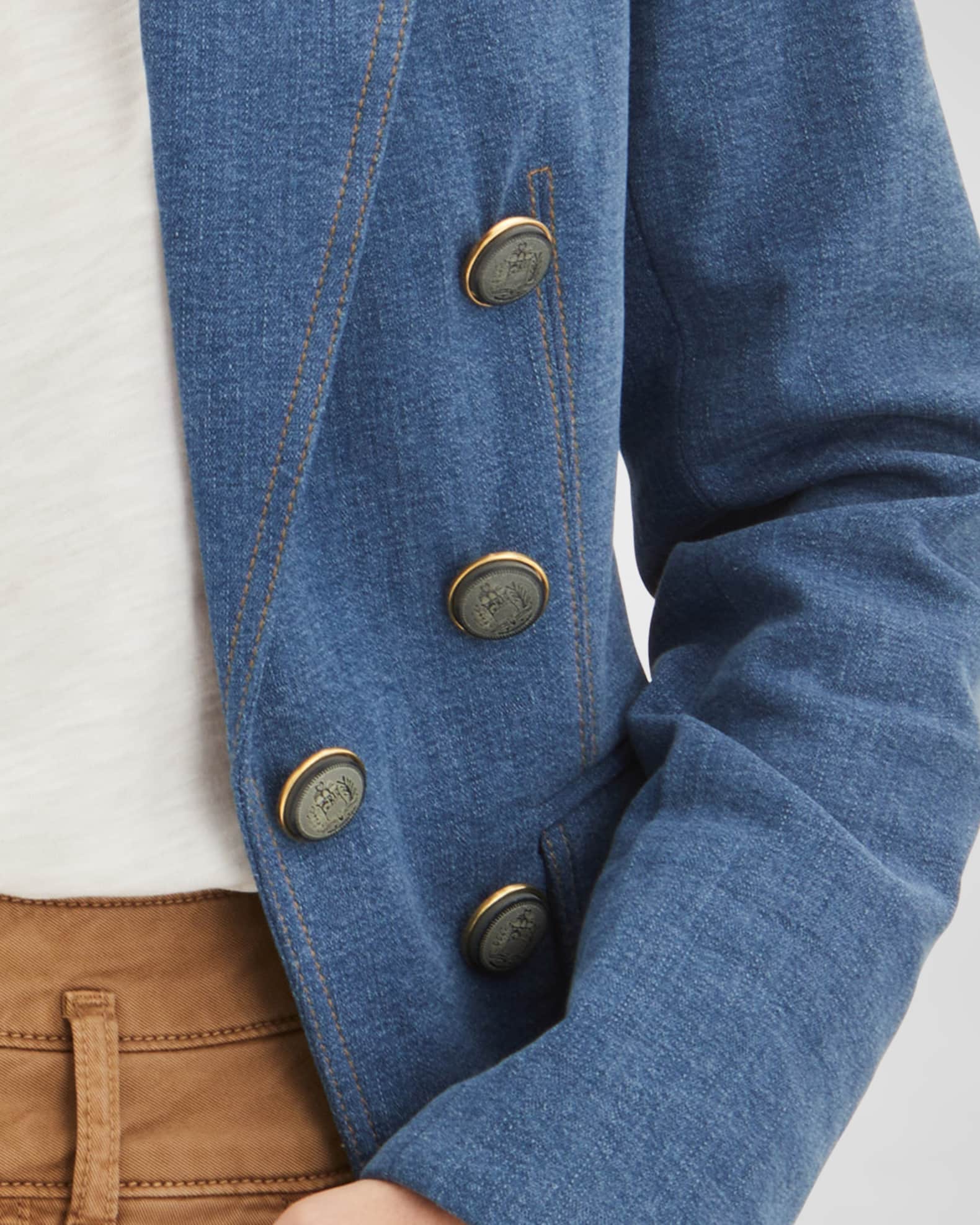 Veronica beard caden denim dickey jacket on sale