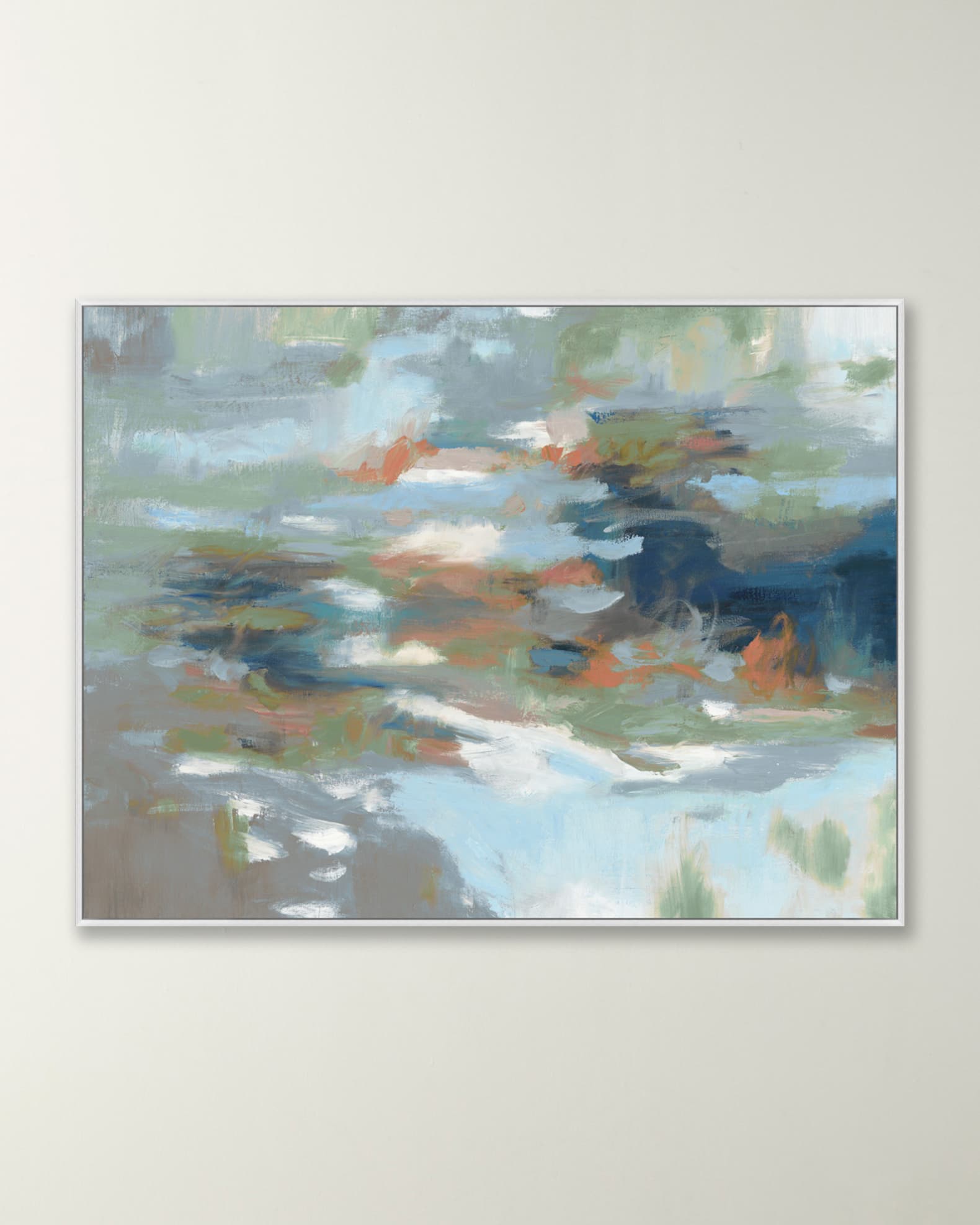 "Abstract Waves" Giclée on Gallery-Wrapped Canvas 0