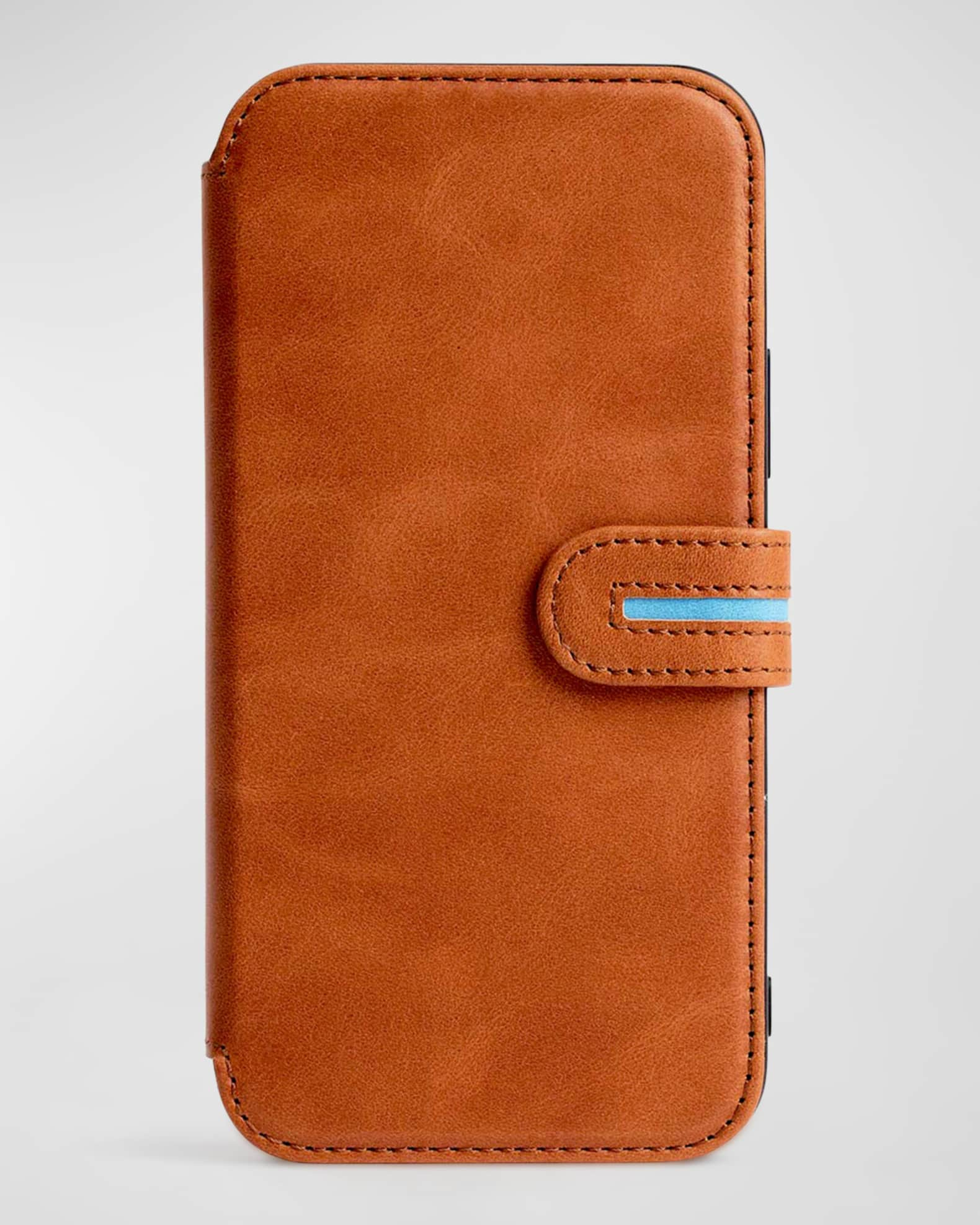 Premium Quality Tumi Leather iPhone 14 Pro Max Case