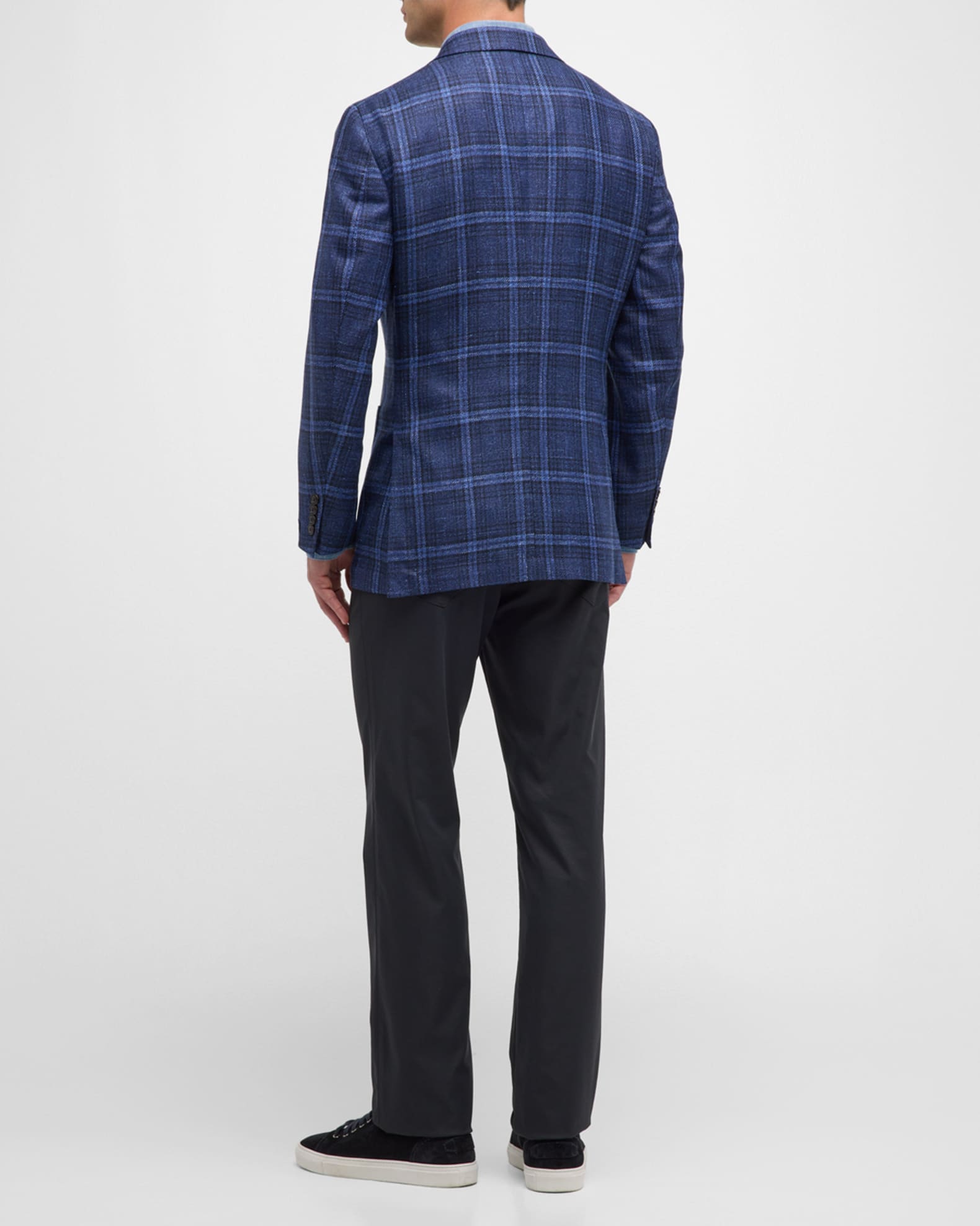 Peter Millar Men's Nags Plaid Soft Sport Coat | Neiman Marcus