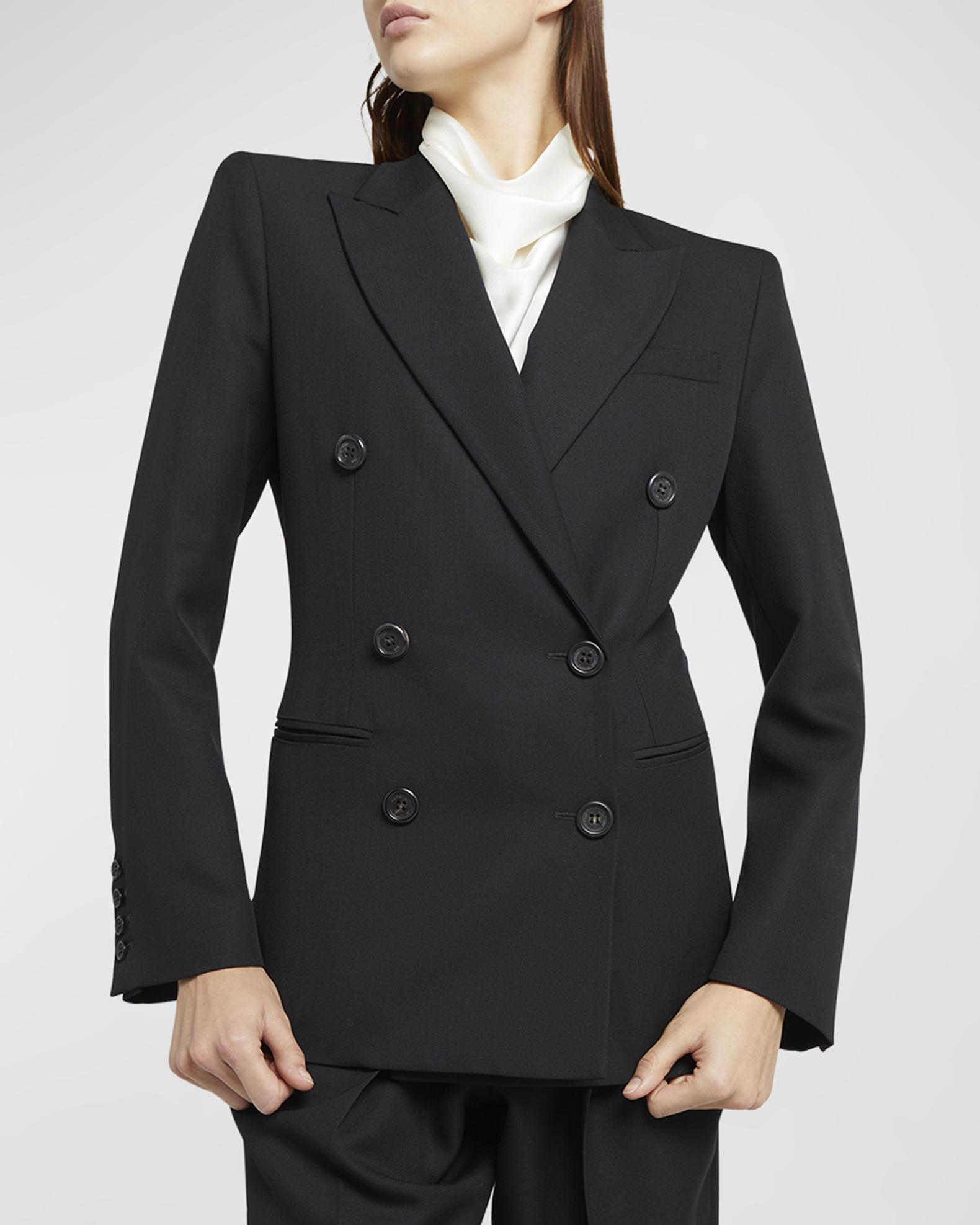 Double-Breasted Wool Suit | Neiman Marcus