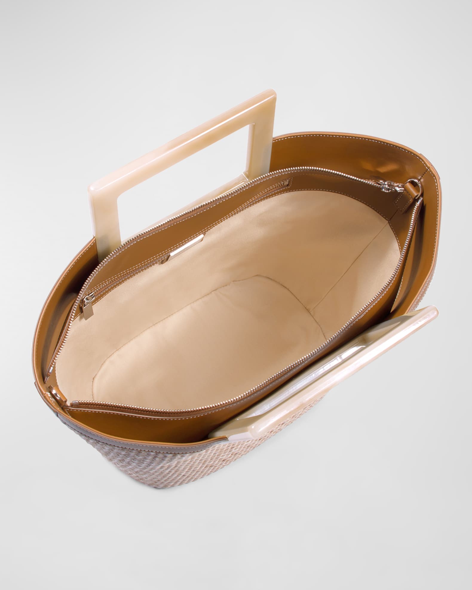 Marina Raphael Riviera Raffia Tote Bag | Neiman Marcus