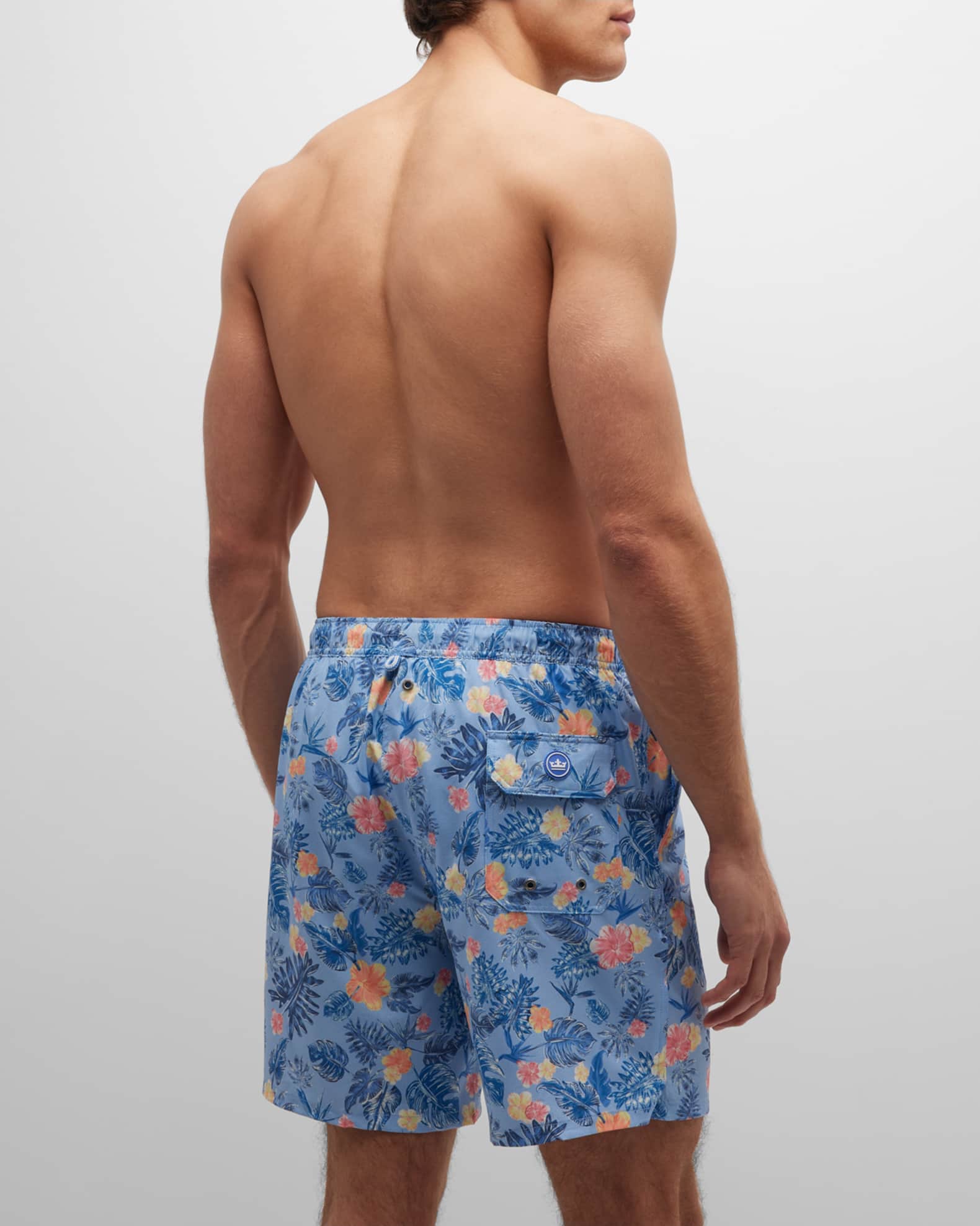 Peter Millar Men's Moanalua Bloom Swim Trunks | Neiman Marcus
