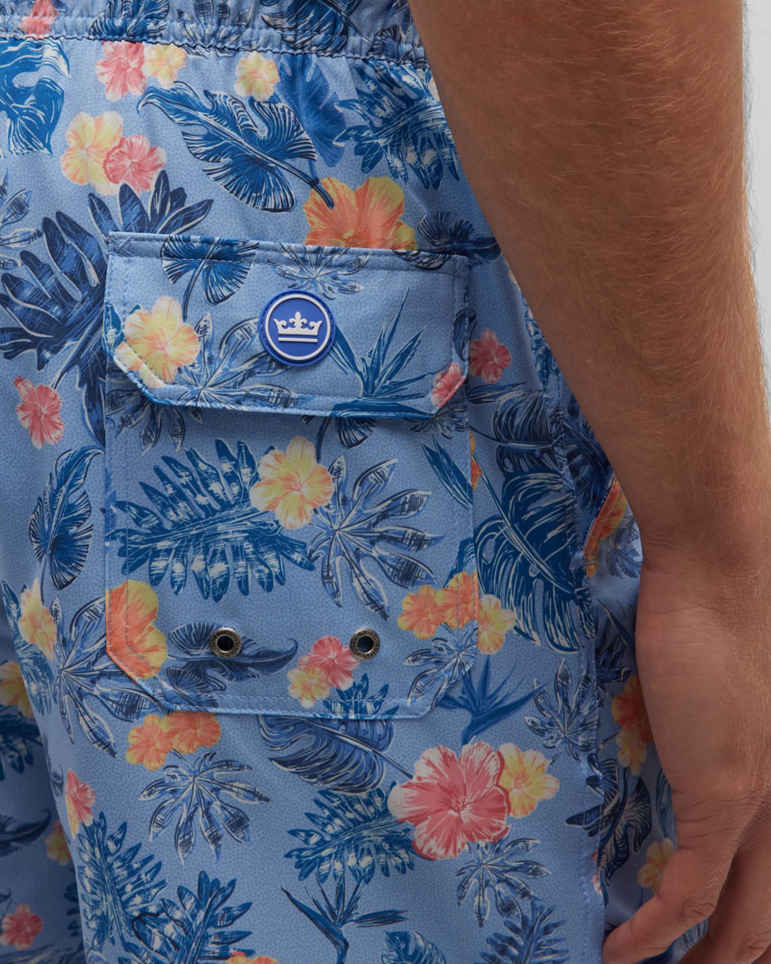Peter Millar Men's Moanalua Bloom Swim Trunks | Neiman Marcus