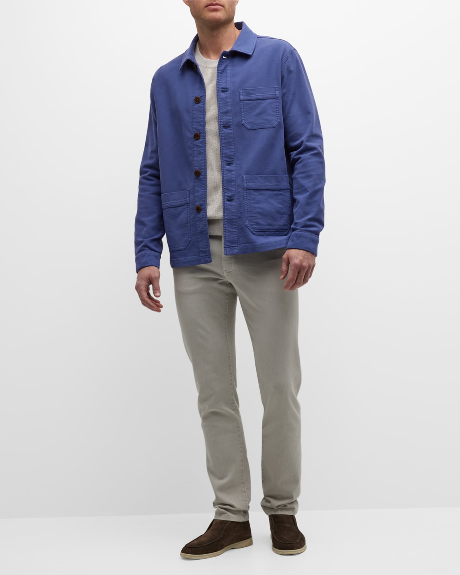 Peter Millar Men's Coastline Chore Coat | Neiman Marcus