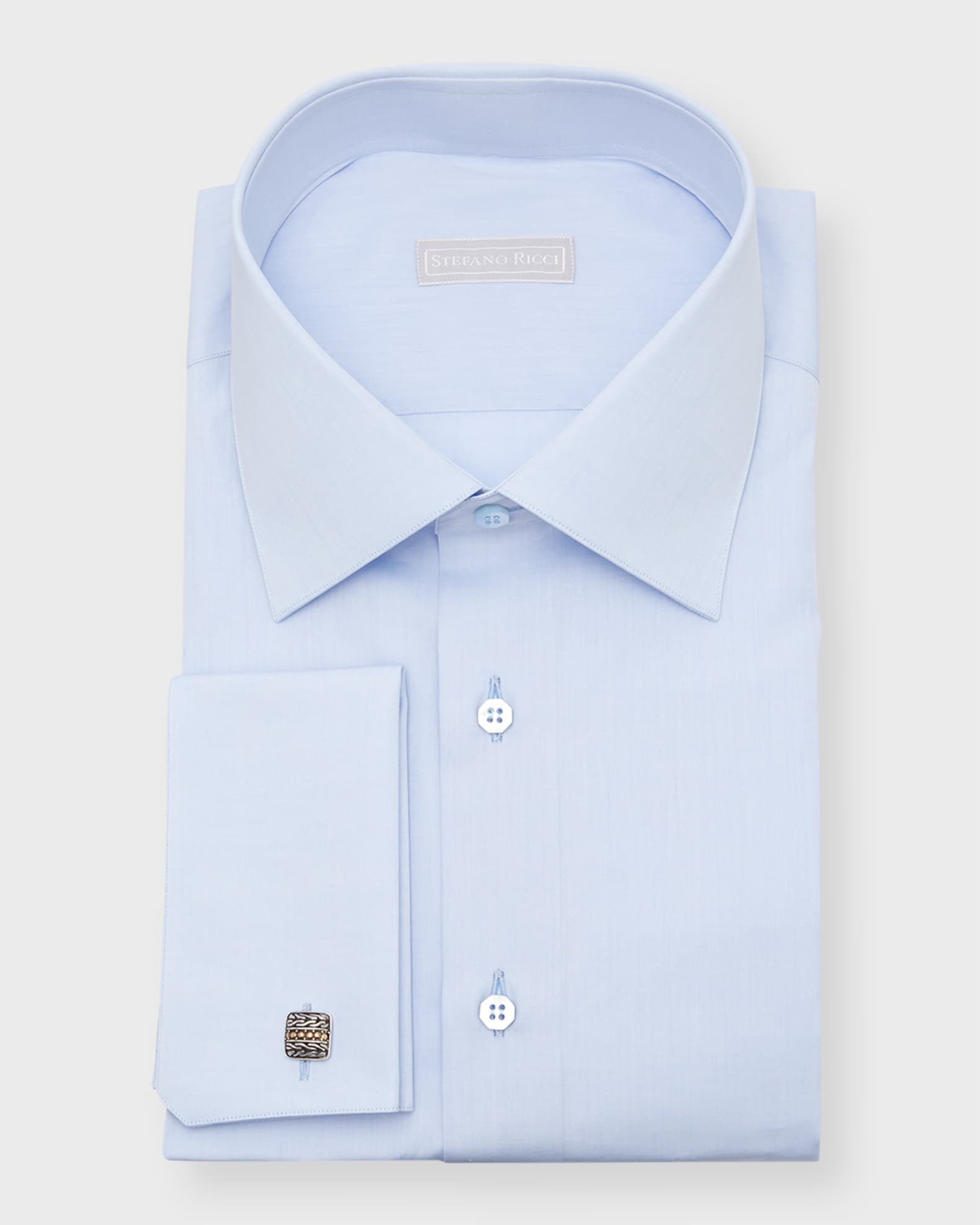 Men's French Cuff Dress Shirt 0