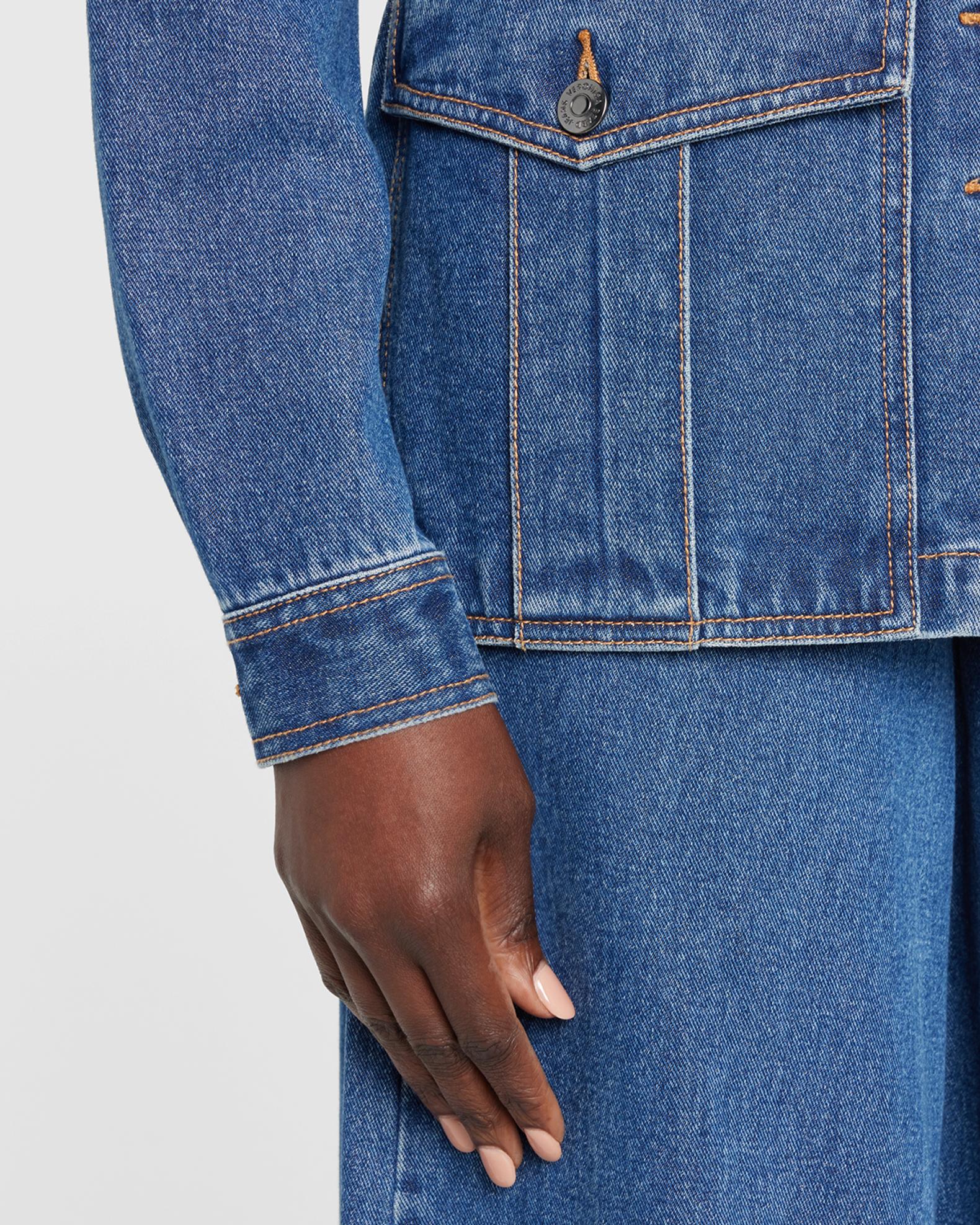 Veronica Beard Tika Denim Jacket | Neiman Marcus