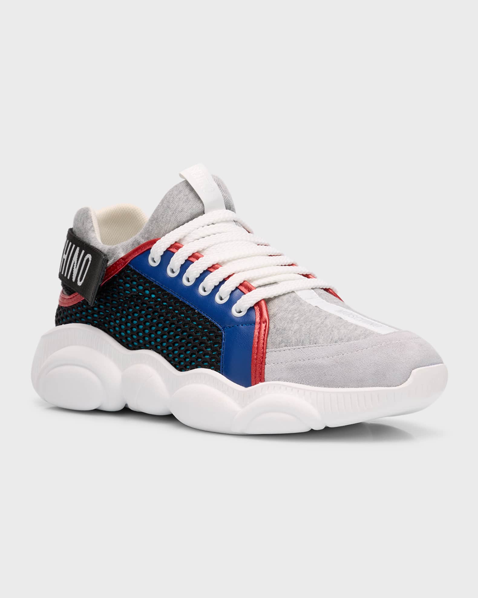 Men's Teddy Fashion Sneakers with Strap 1