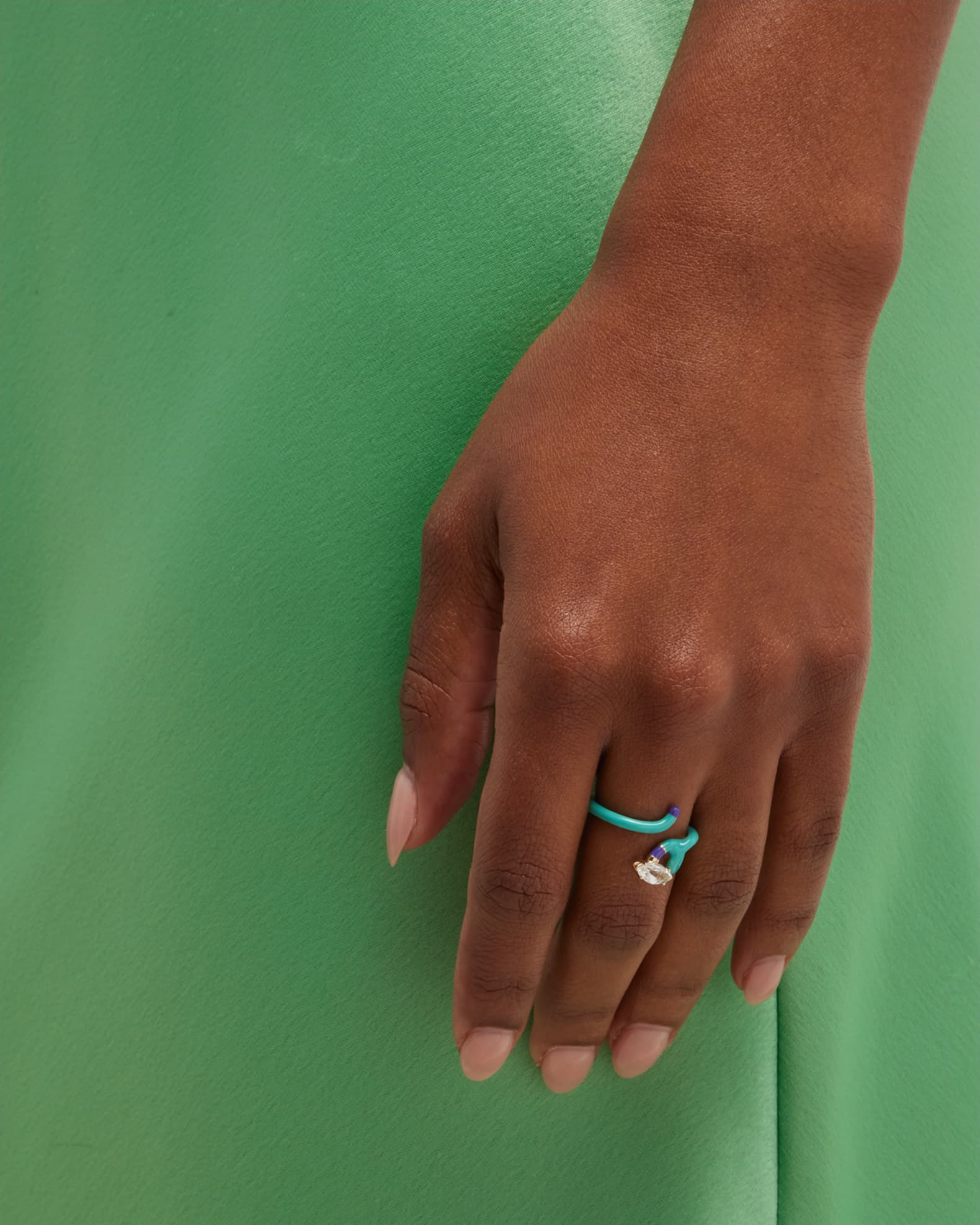Bea Bongiasca Baby Vine Tendril Ring | Neiman Marcus