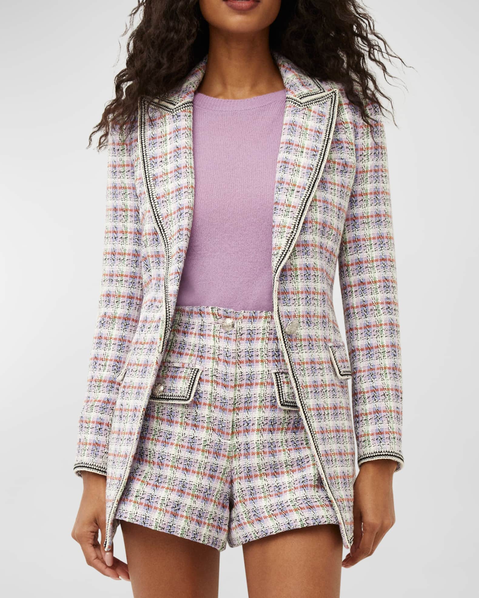 Tweed Short Suit | Neiman Marcus