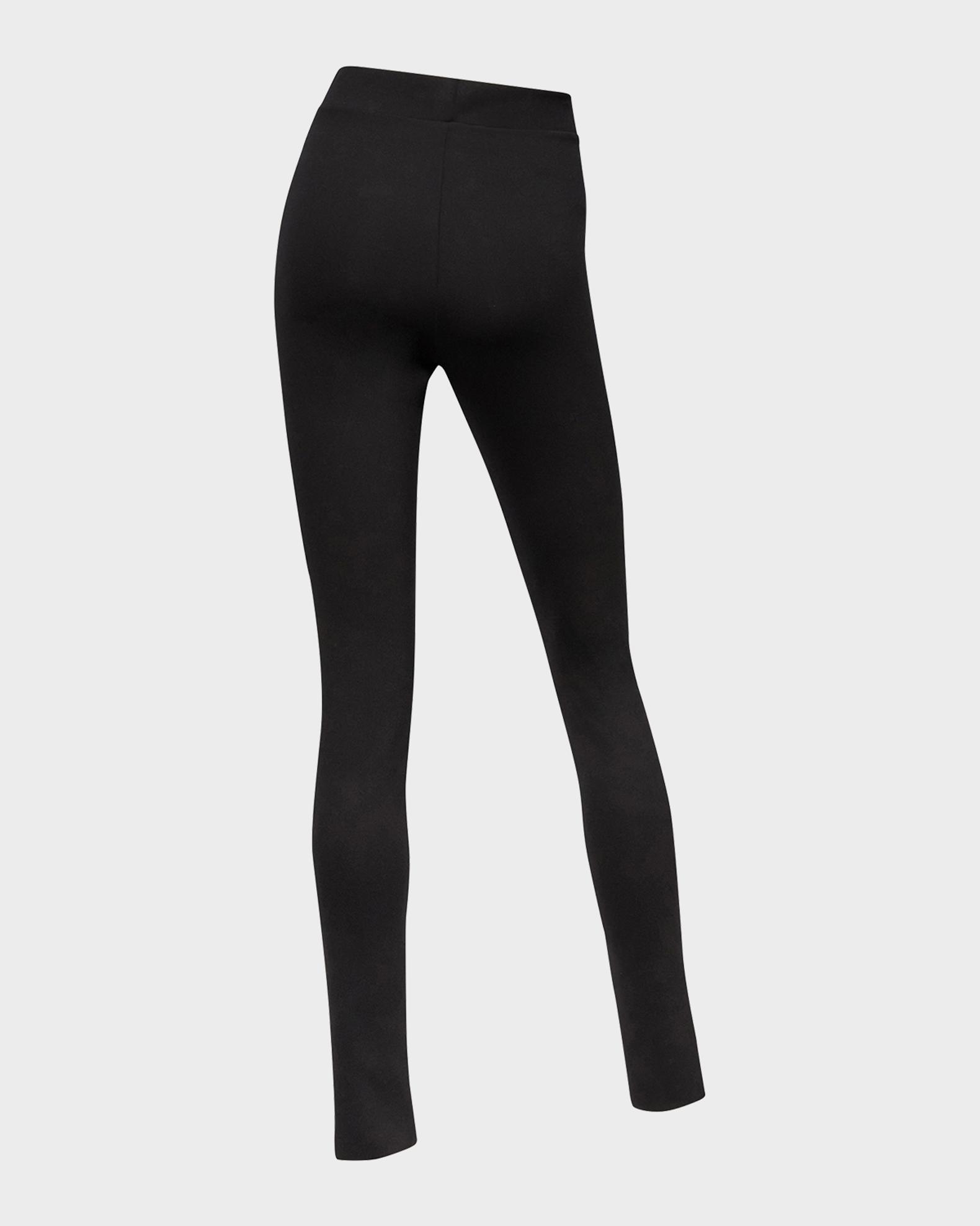 Wolford Midnight Grace Front-Slit Jersey Leggings | Neiman Marcus