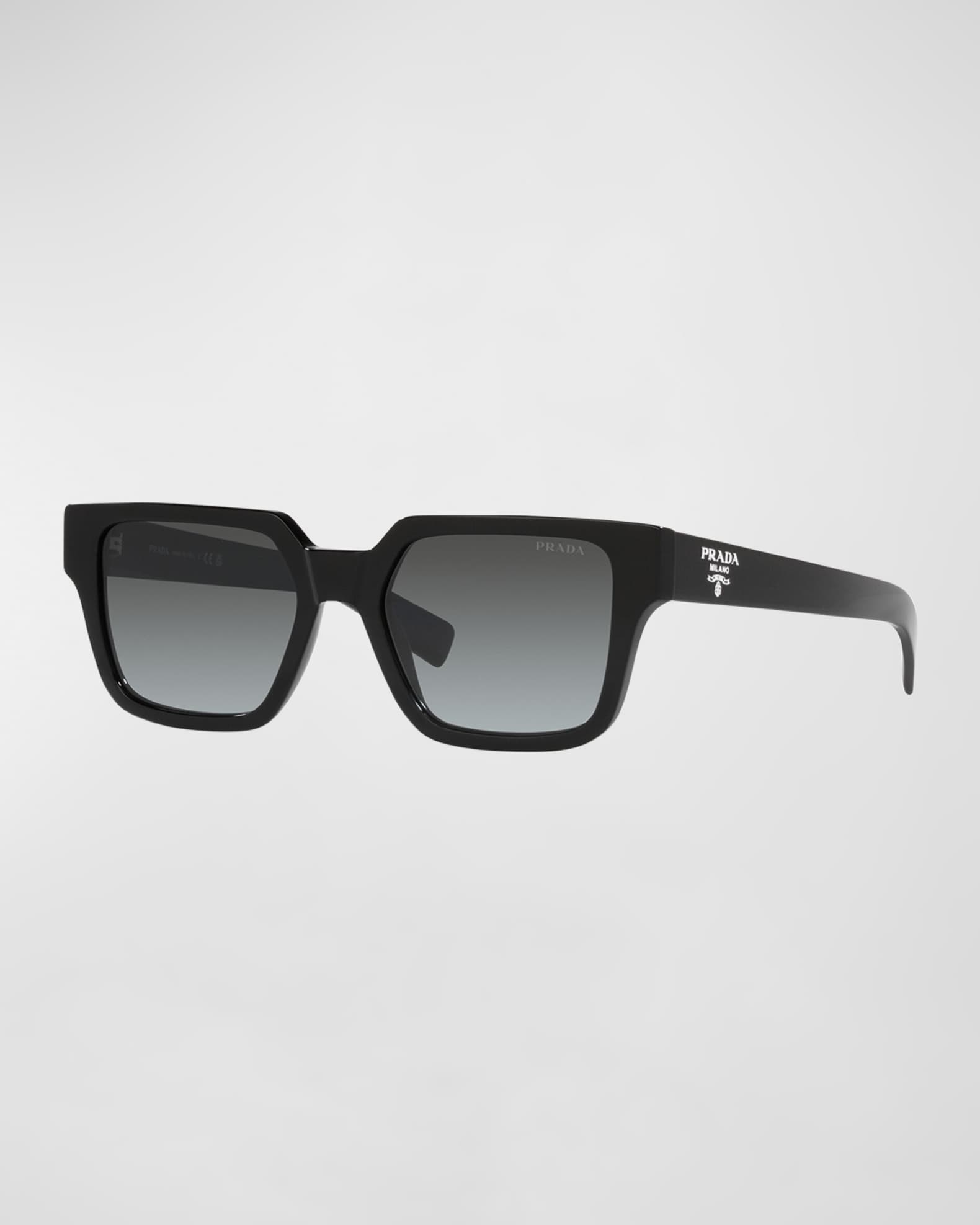 Prada Men s Gradient Rectangle Sunglasses Neiman Marcus