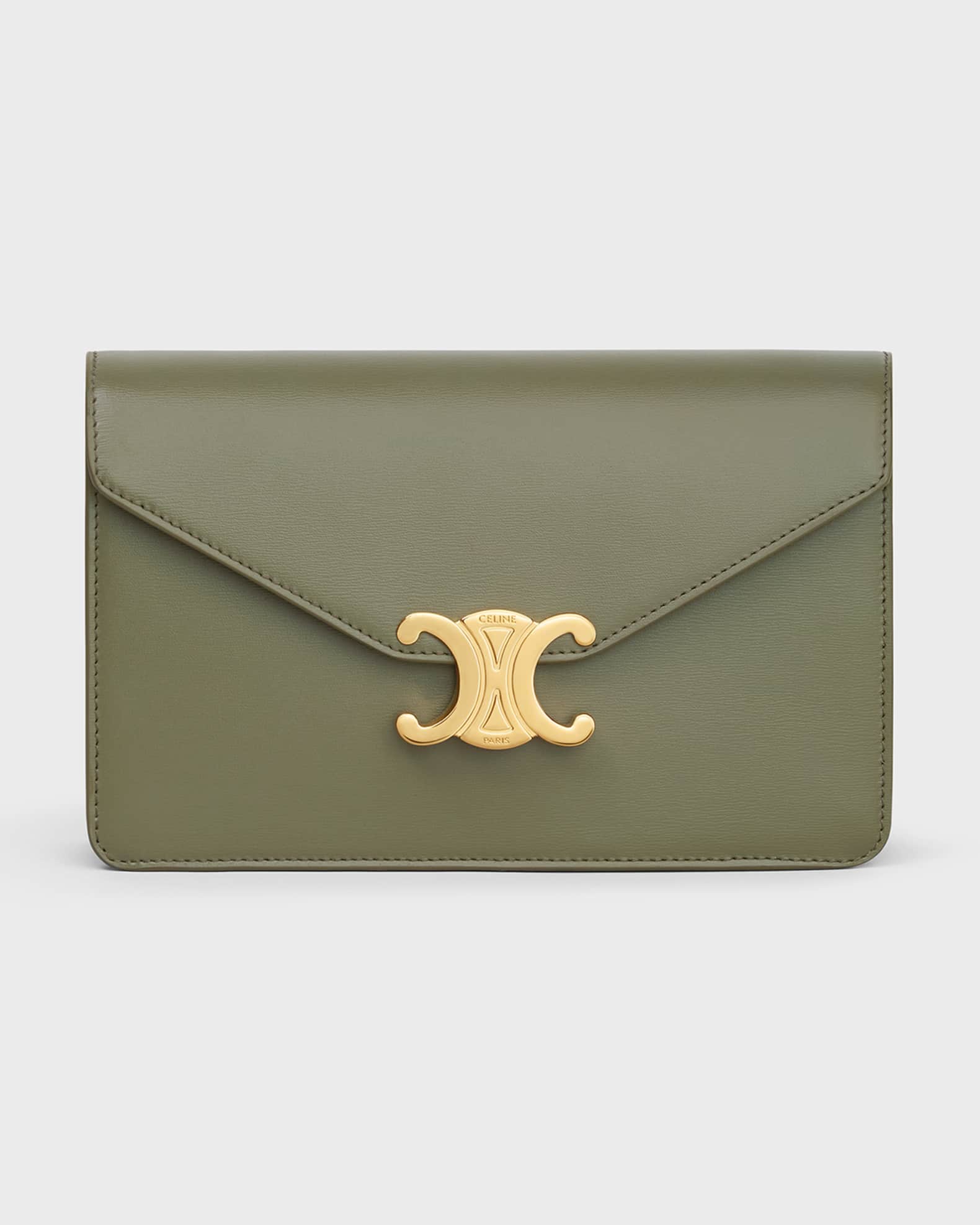 Celine Triomphe Wallet on Chain