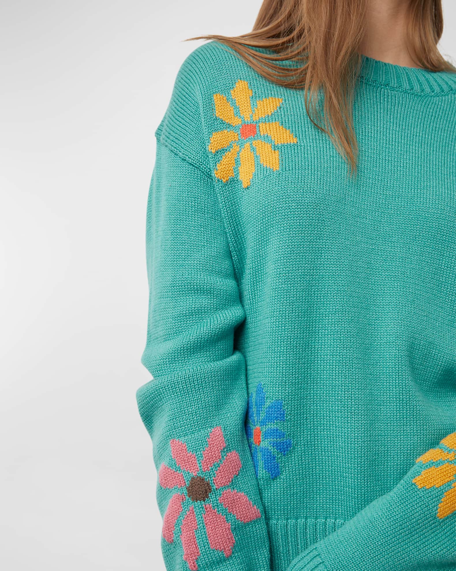 Rails Multi Flowers Zoey Sweater | Neiman Marcus