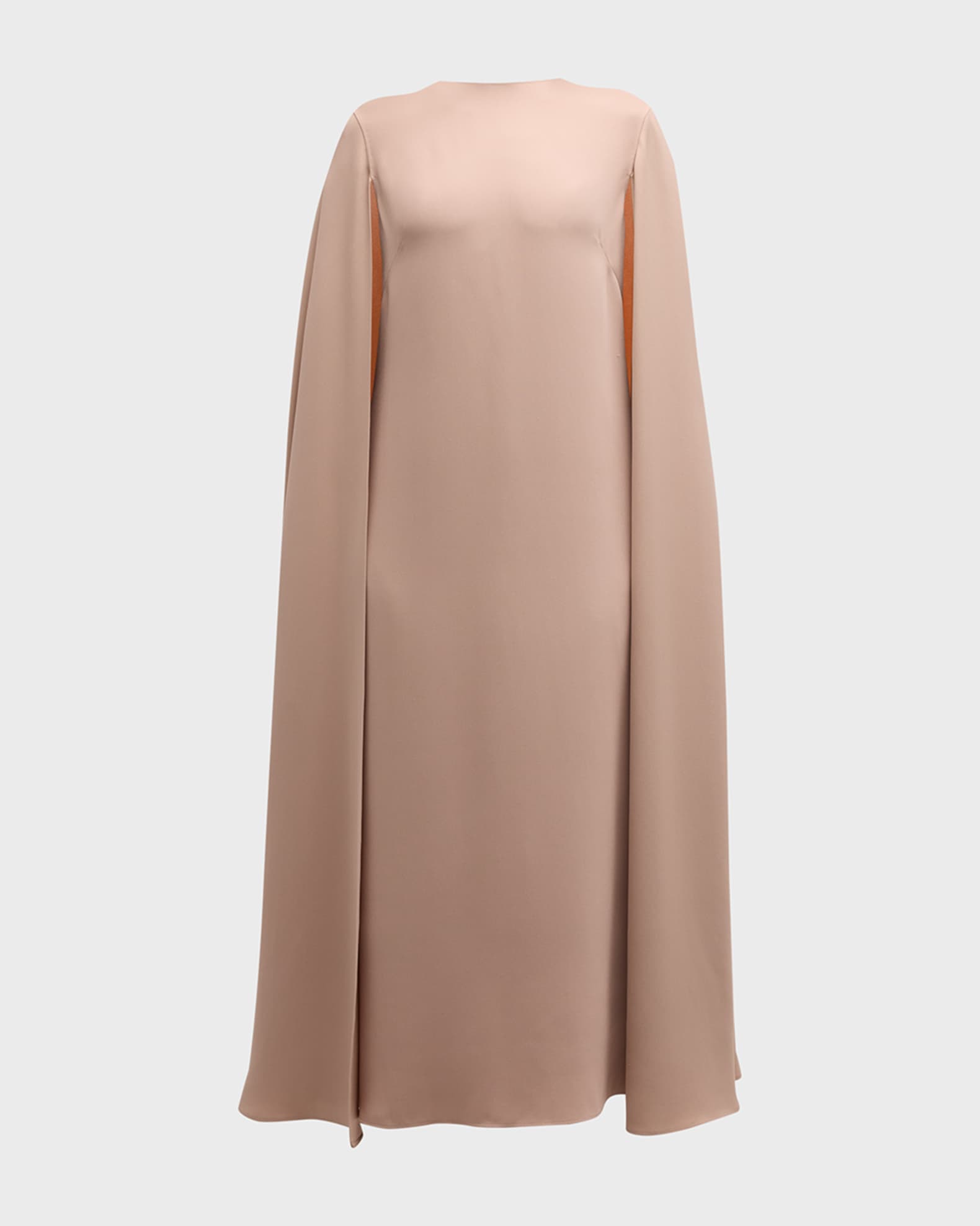 Cape Midi Dress