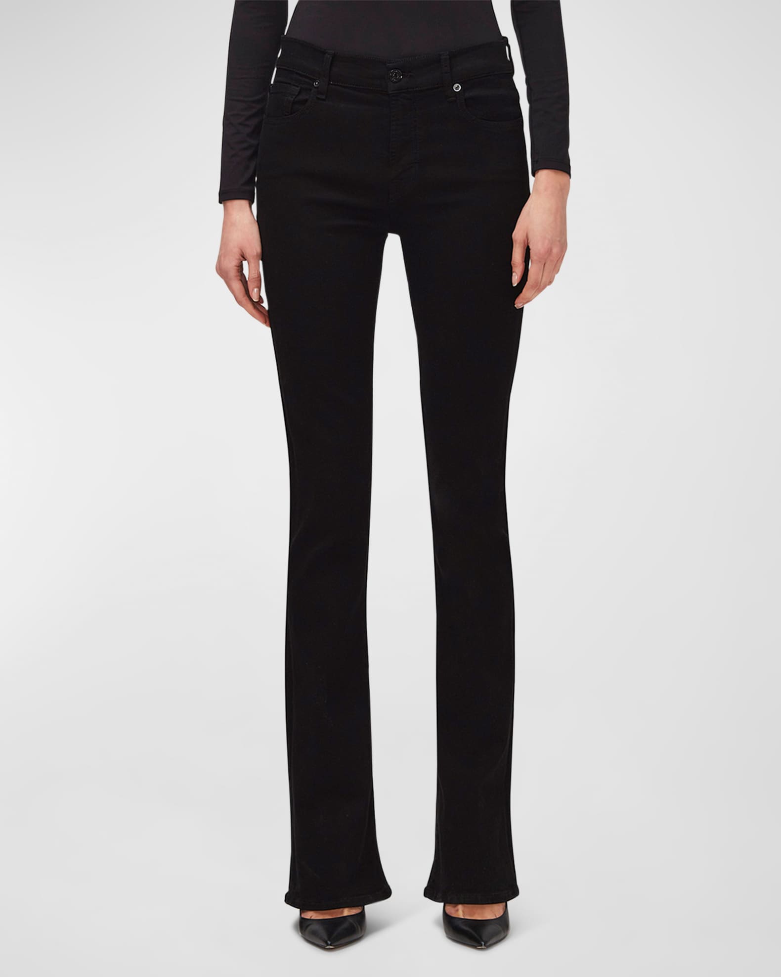 7 for all mankind Kimmie Slim Bootcut Jeans | Neiman Marcus