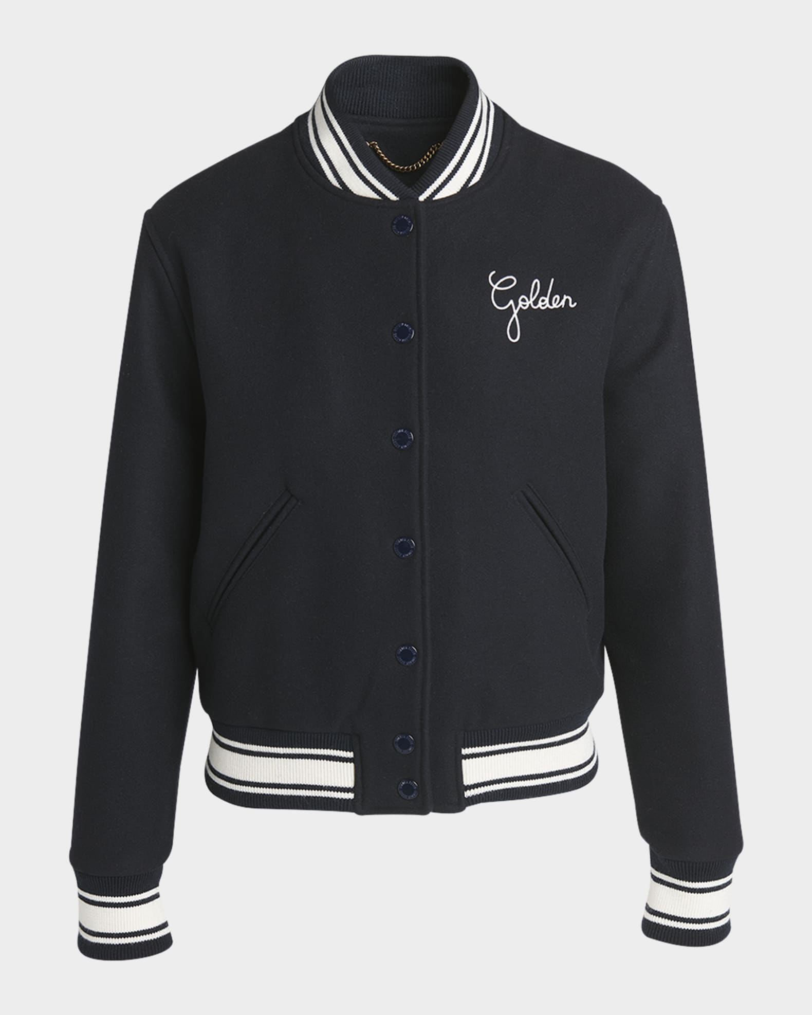 Emporio Armani Embossed-Monogram Bomber Jacket