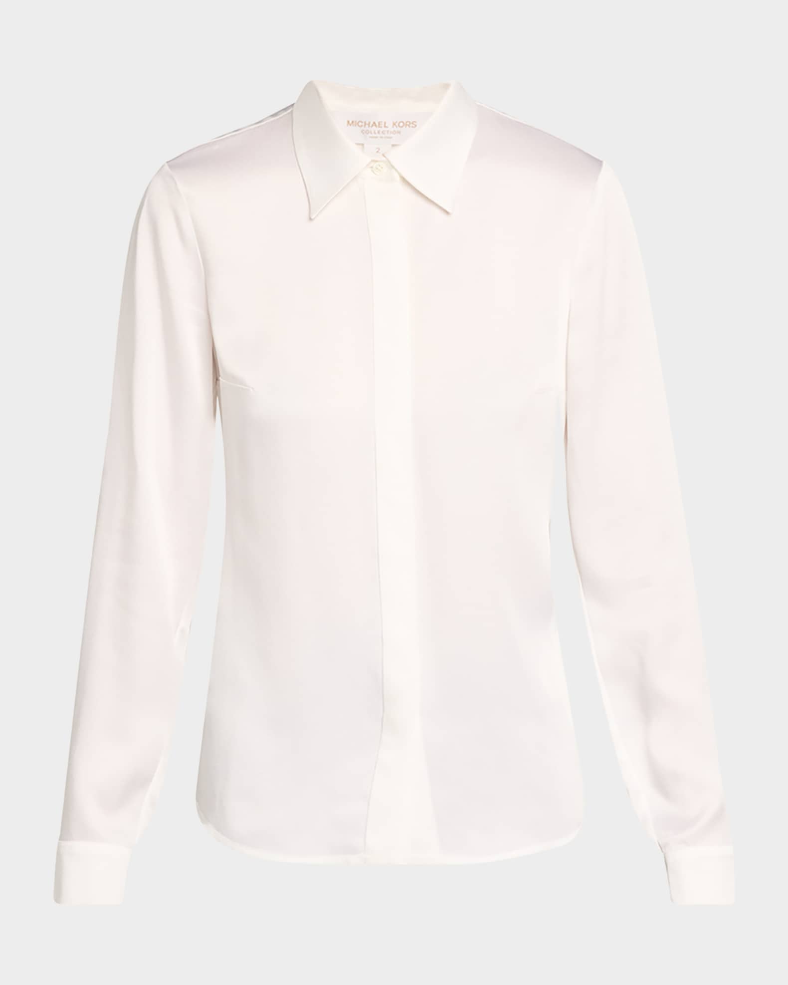 michael kors white dress shirt Michael Michael Kors button-down Shirt | White