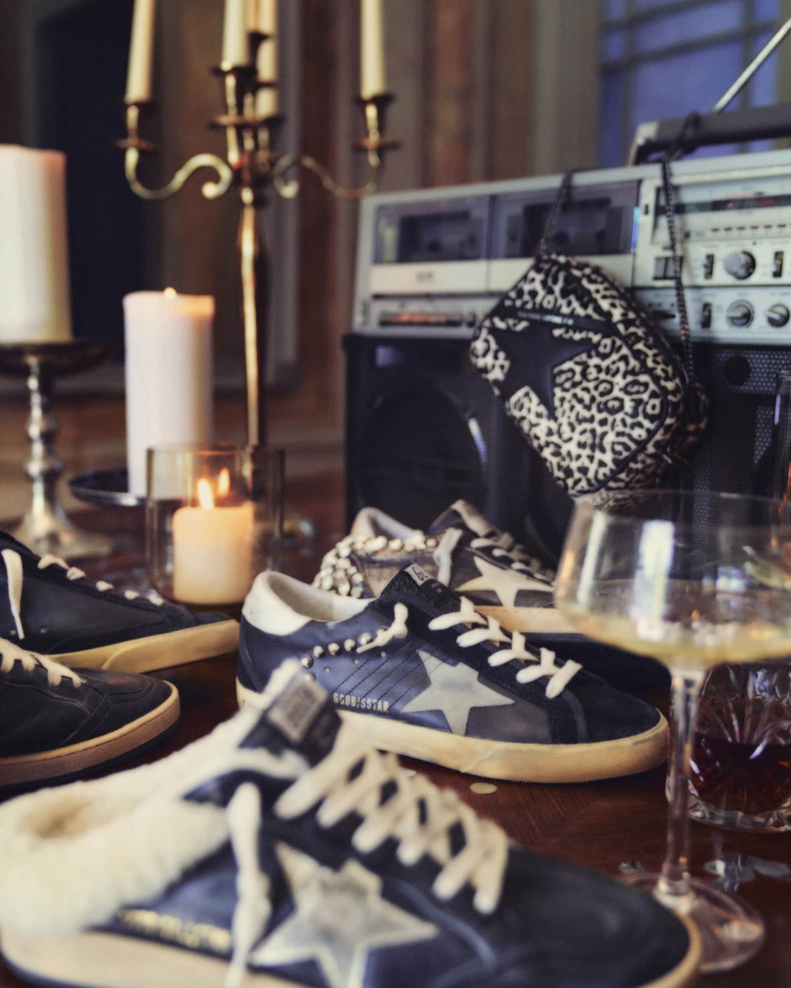 Superstar Stud Suede Low-Top Sneakers