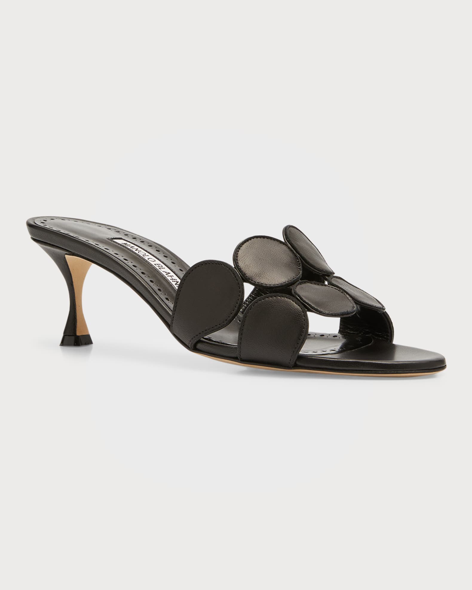 Haribalmu Leather Slide Sandals | Neiman Marcus