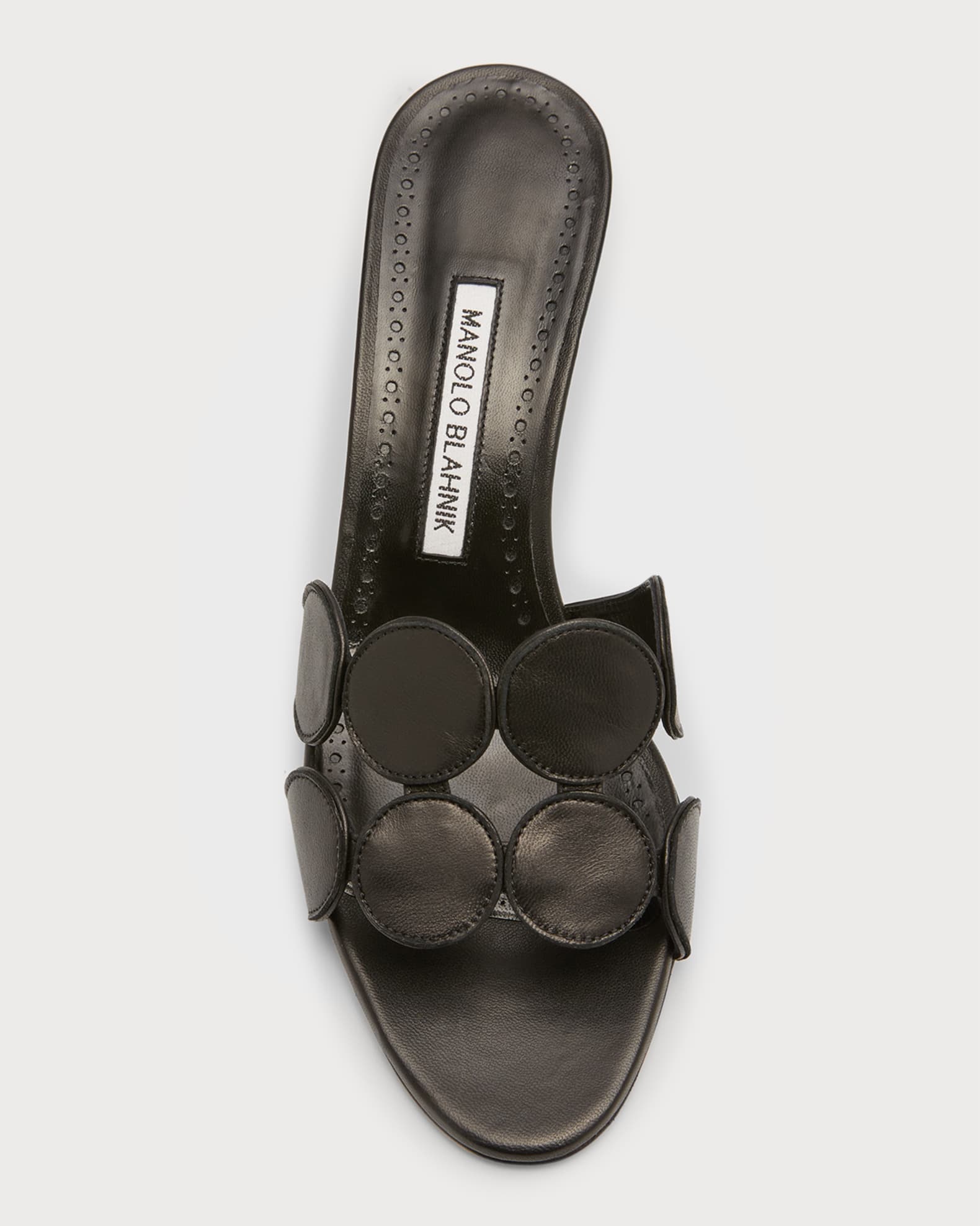 Haribalmu Leather Slide Sandals | Neiman Marcus