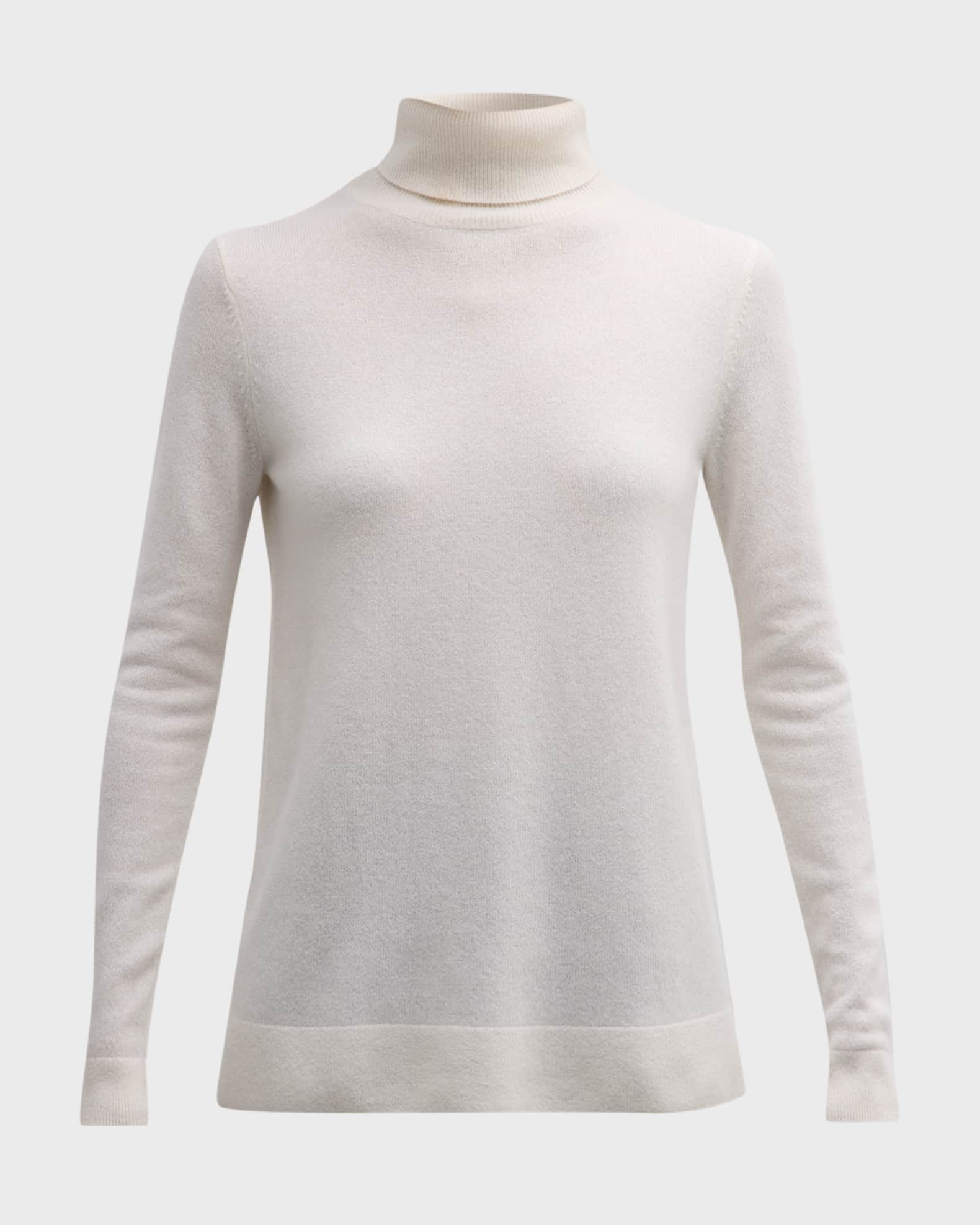 Cashmere Basic Turtleneck Top 0