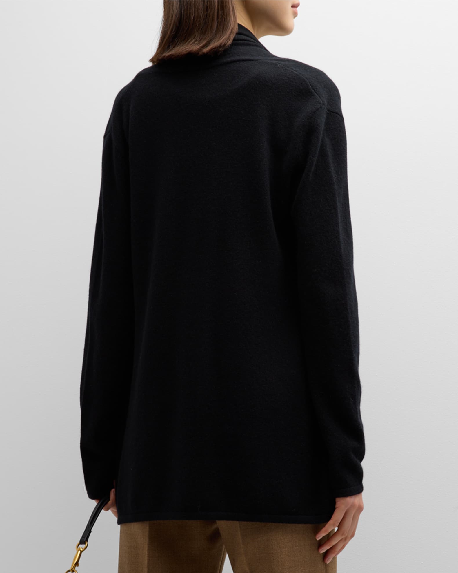 Neiman Marcus Cashmere Collection Cashmere Basic Open Cardigan | Neiman ...