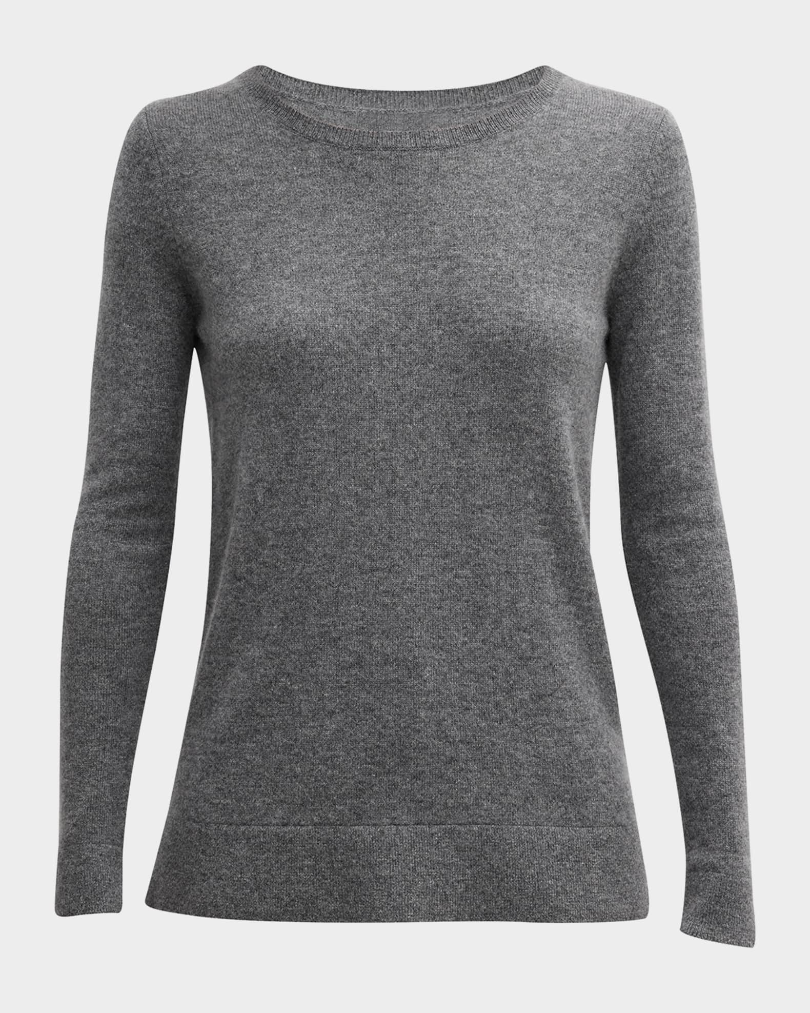 Cashmere Basic Crewneck Top 0