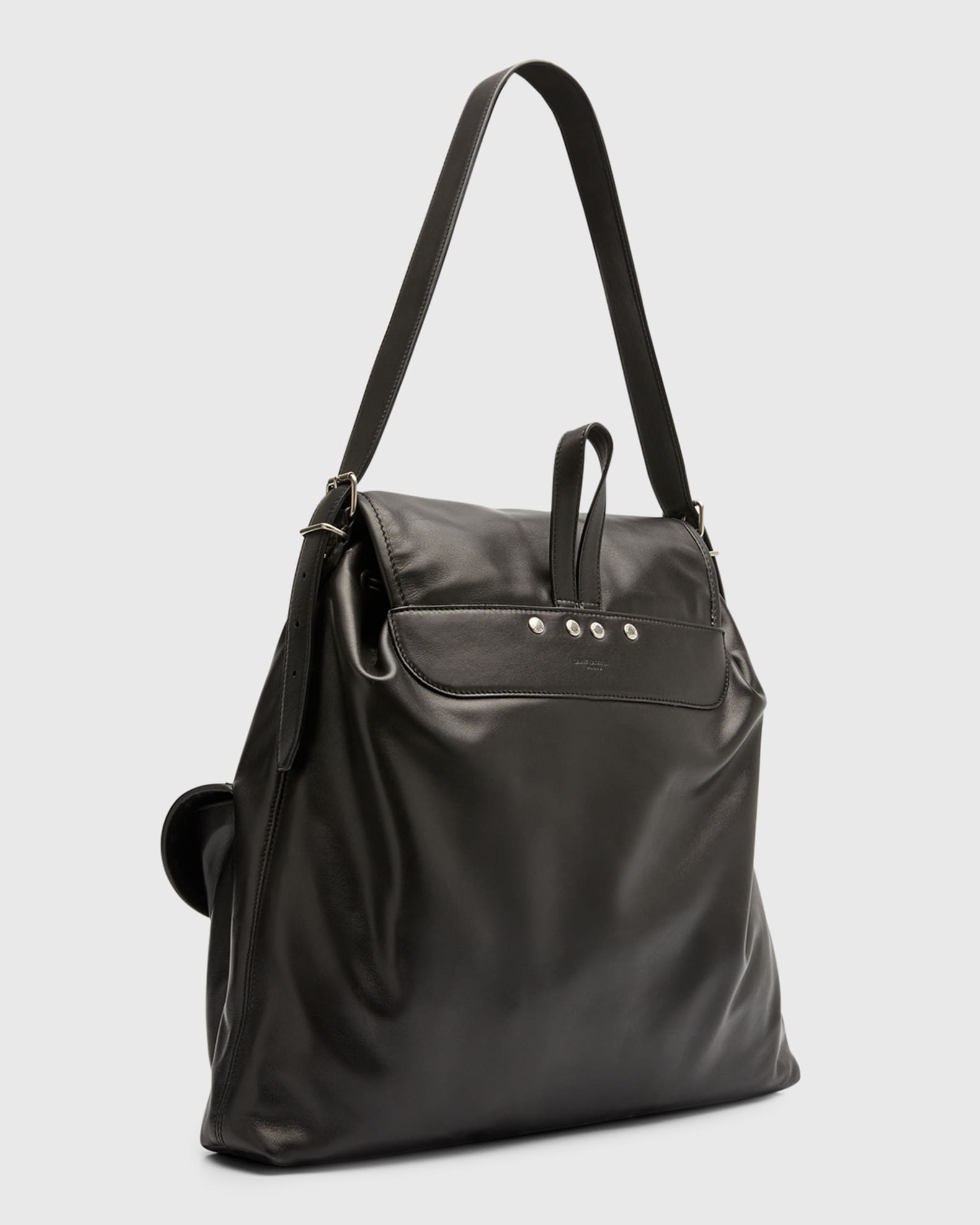 Saint Laurent Backpack Shoulder Bag in Soft Leather | Neiman Saint Laurent Backpack Shoulder Bag in Soft Leather | Neiman