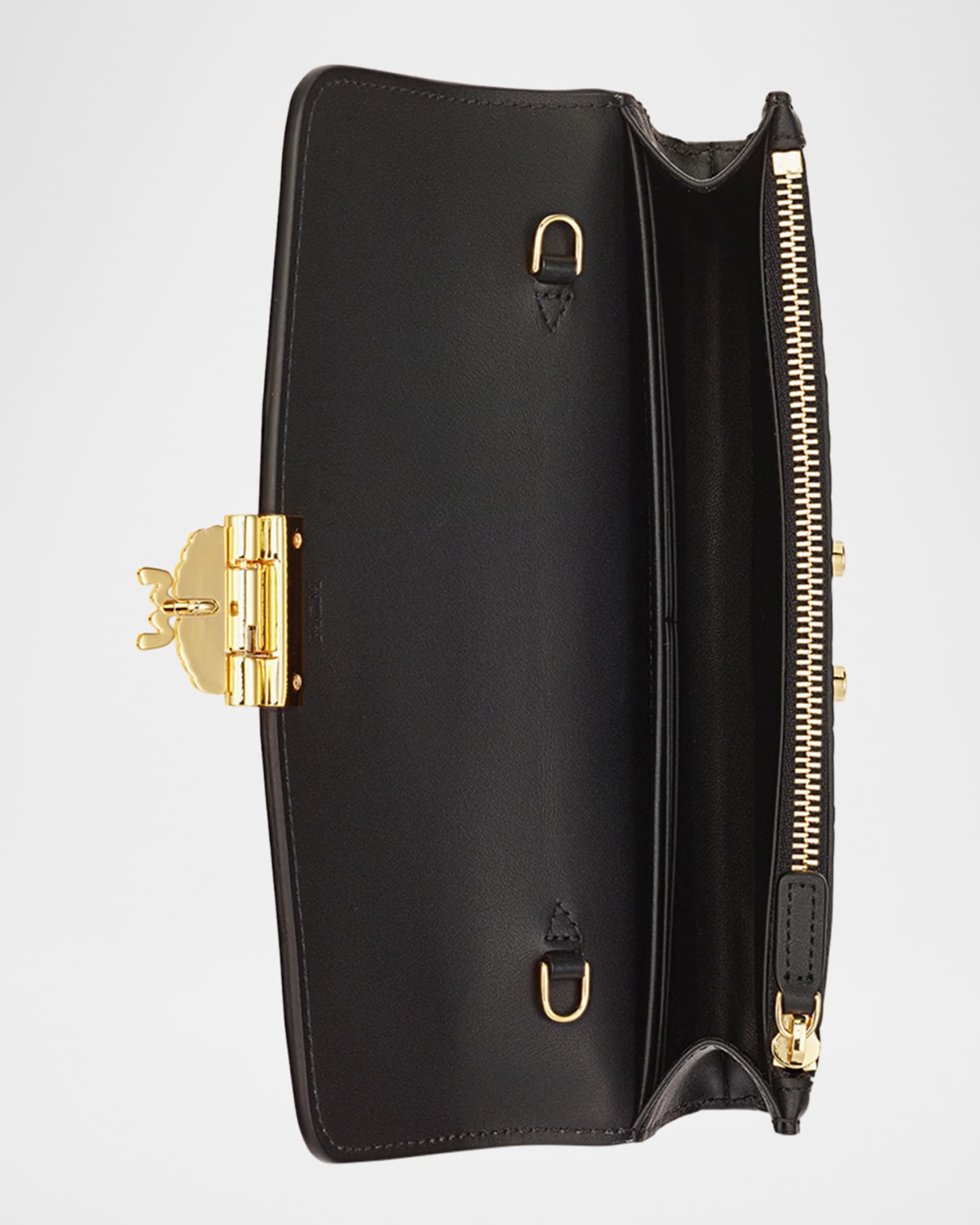 MCM Tracy Large Monogram Wallet on Chain | Neiman Marcus