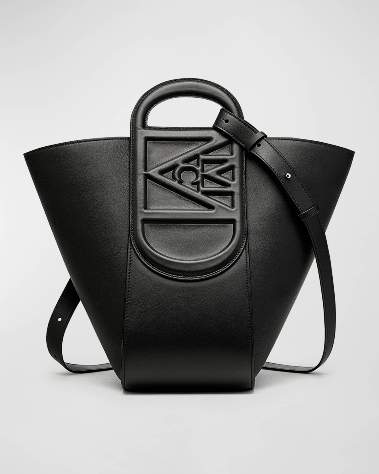 Medium Colette Calf Leather Tote Bag