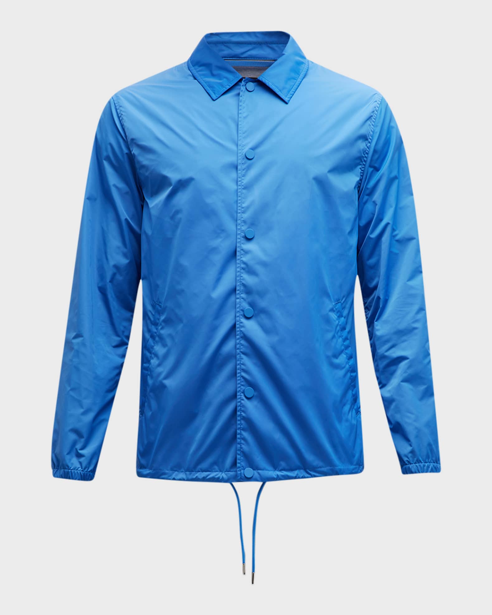 Theory Men's Classic Nylon Coaches Jacket Neiman Marcus