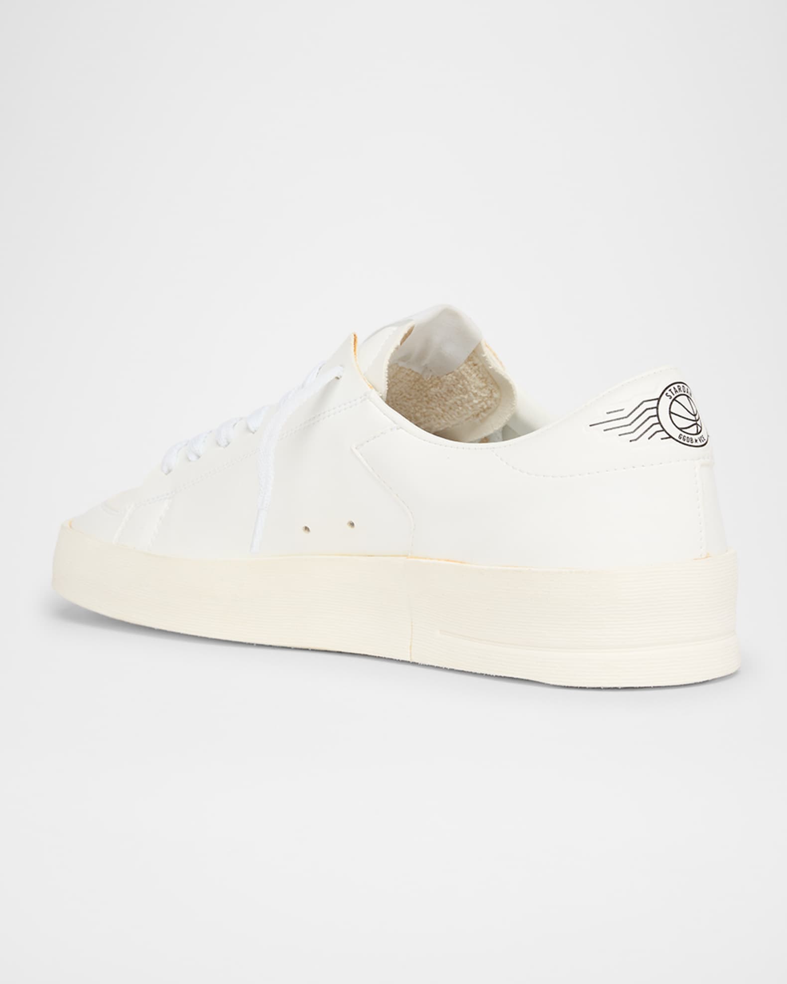 Golden Goose Men's Stardan Leather Low-Top Sneakers | Neiman