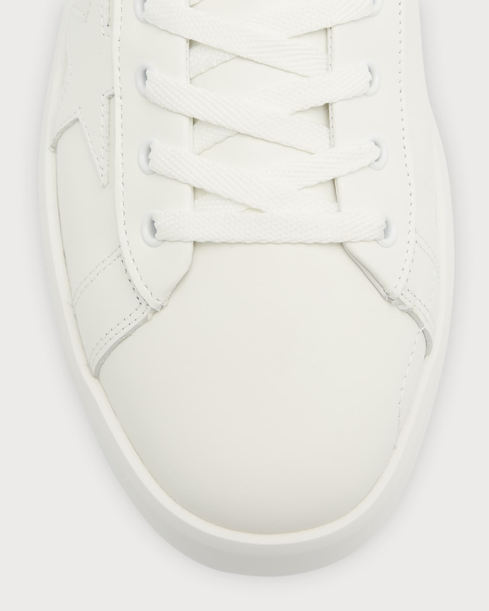 Golden Goose Men's Purestar Tonal Leather Low-Top Sneakers