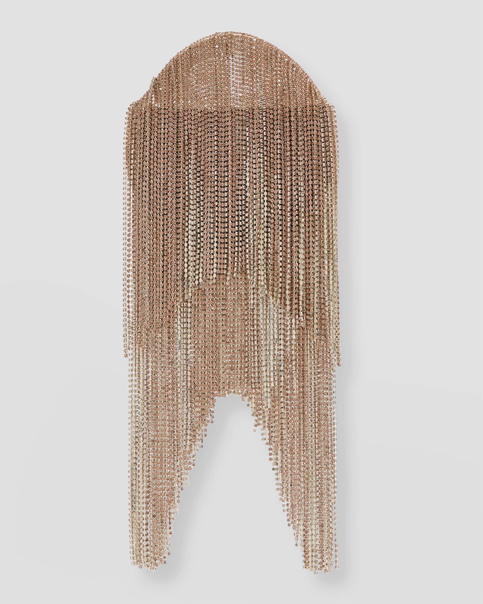 Retrofete Talia Small Fringe Crystal Clutch Bag