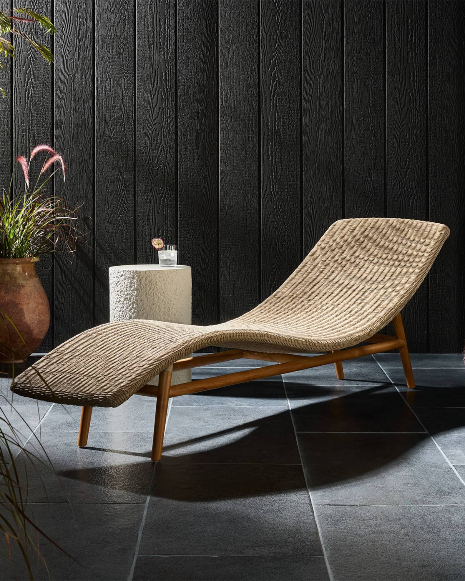 Portia Outdoor Chaise 1