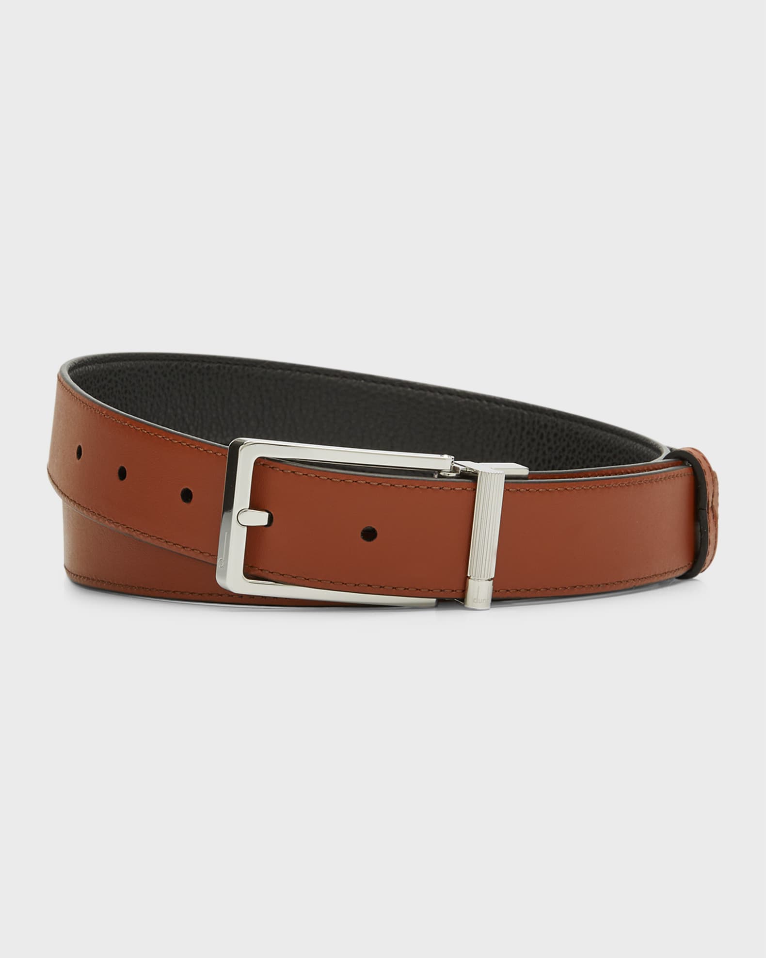 dunhill Men's Reversible Leather Belt | Neiman Marcus