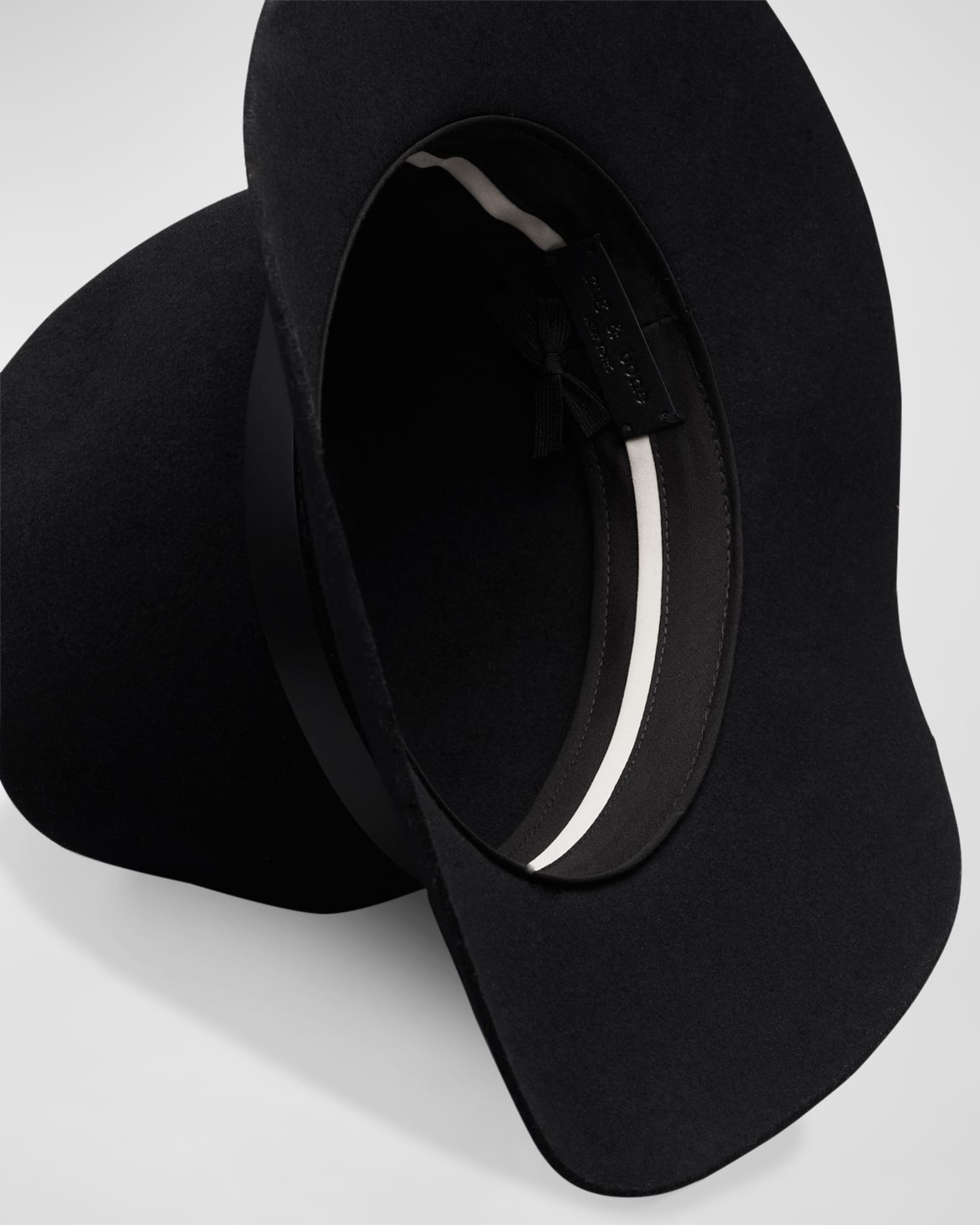 Wool Fedora With Leather Band 1