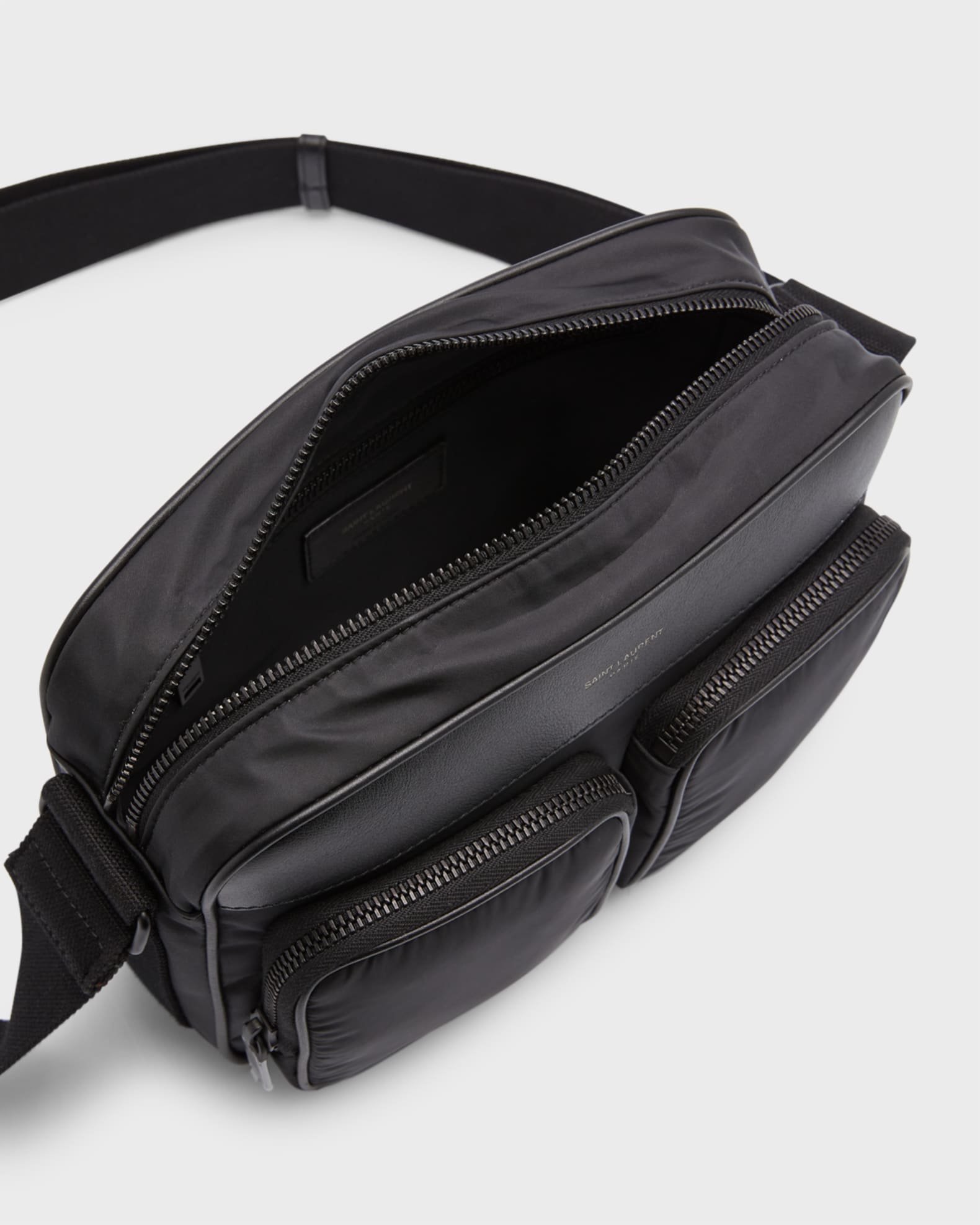 ショルダーバッグ SAINT LAURENT  Crossbody Bags Men Eco Nylon Black Saint Laurent Men's Bag City Nylon Crossbody Bag | Neiman Marcus