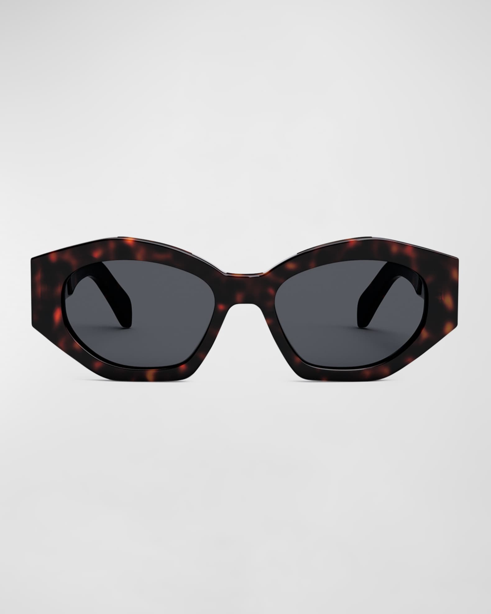 Triomphe Logo Acetate Cat-Eye Sunglasses  0