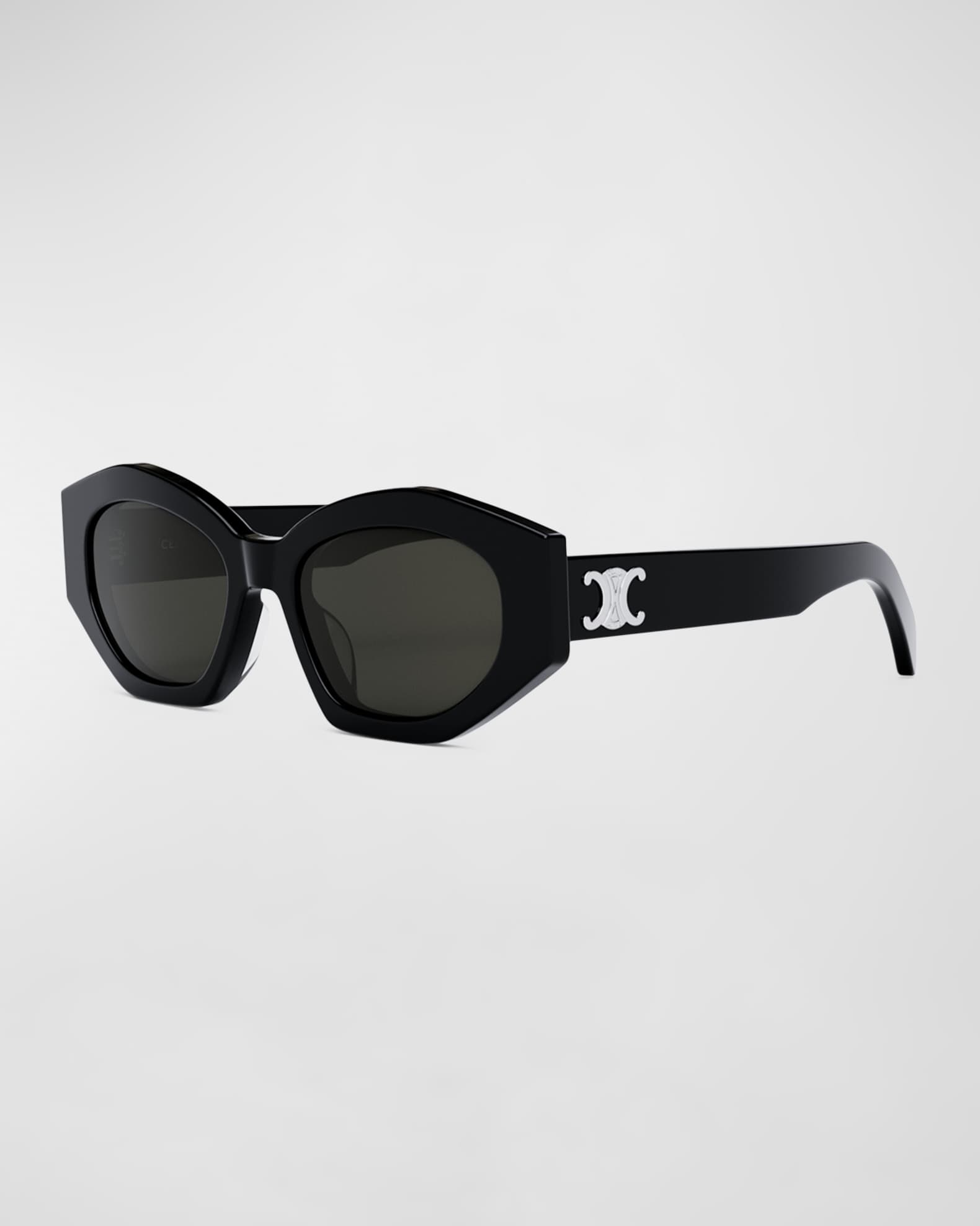 CELINE CAT EYE SUNGLASSES - CAT EYE SUNGLASSES IN ACETATE