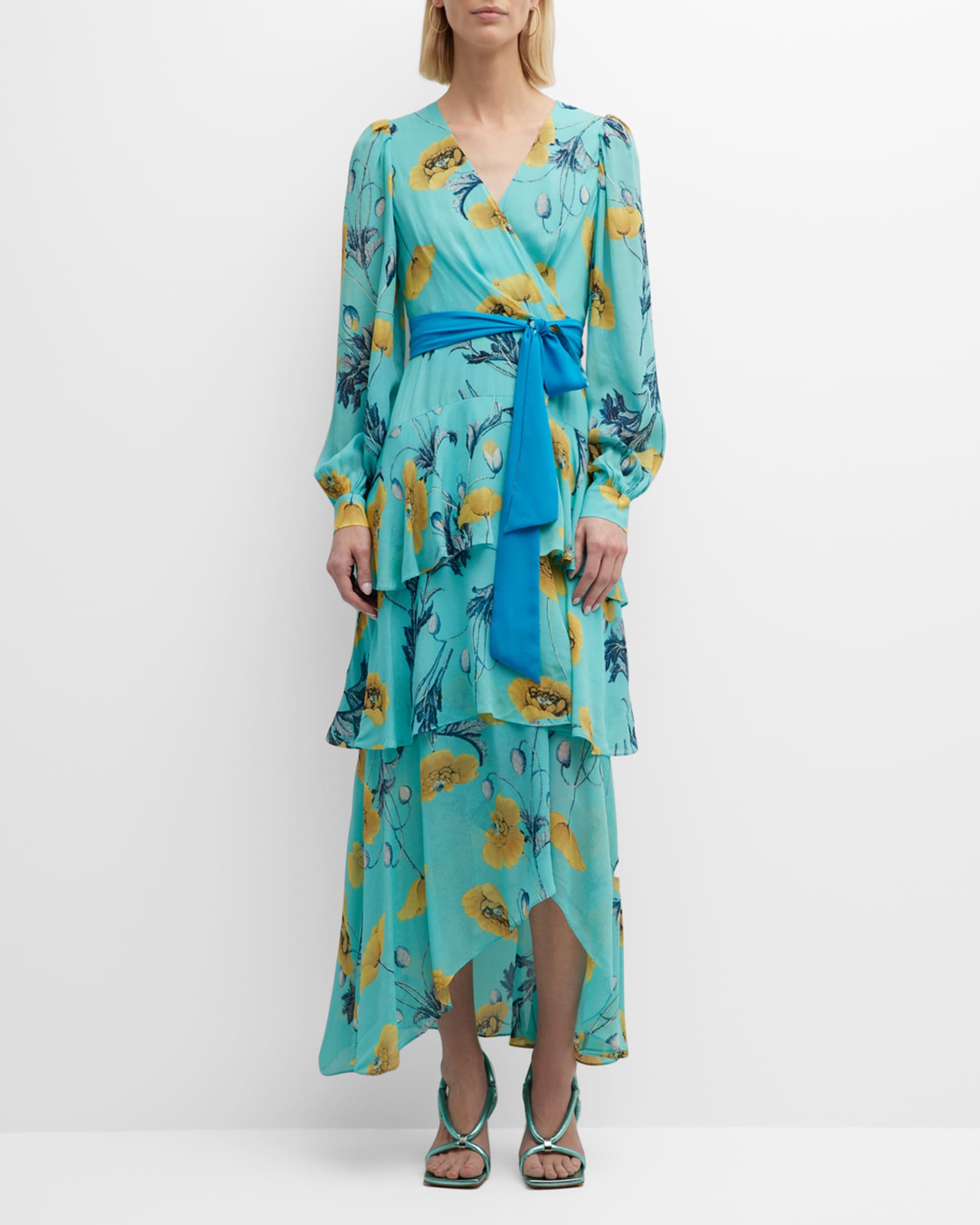 chinese dress ladies Eloise Faux Wrap Dress – Diane von Furstenberg HongKong main image 1