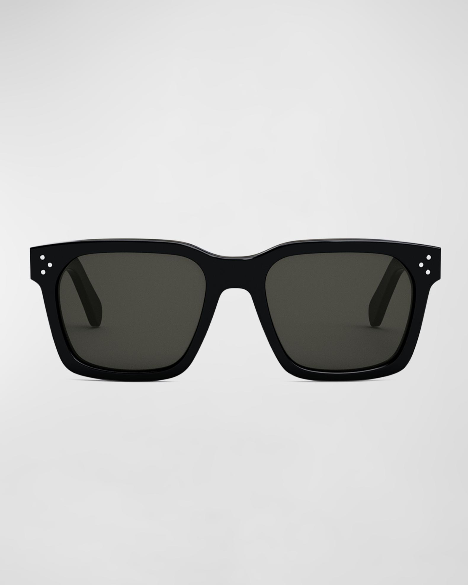 CELINE CL400291 BOLD THREE DOTS SQUARE SUNGLASSES BLACK NWOT CELINE Bold 3 Dots 53MM Square Sunglasses | Saks Fifth Avenue main image 4