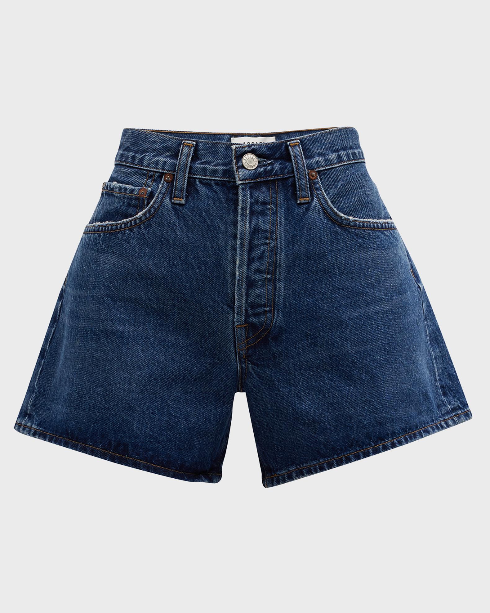 Goldie + Ace Relaxed Denim Shorts - Kirby main image 1