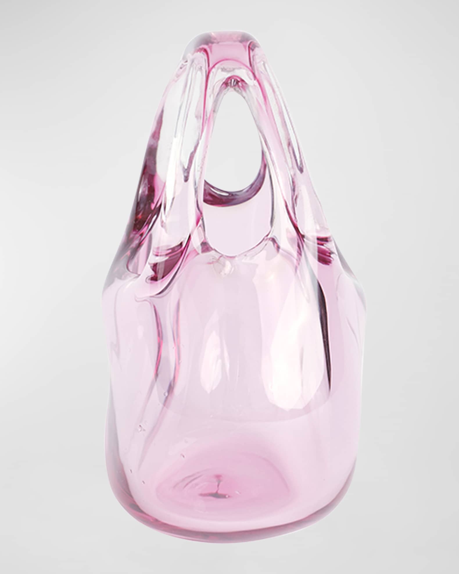 Hand Bag with Glass Cover