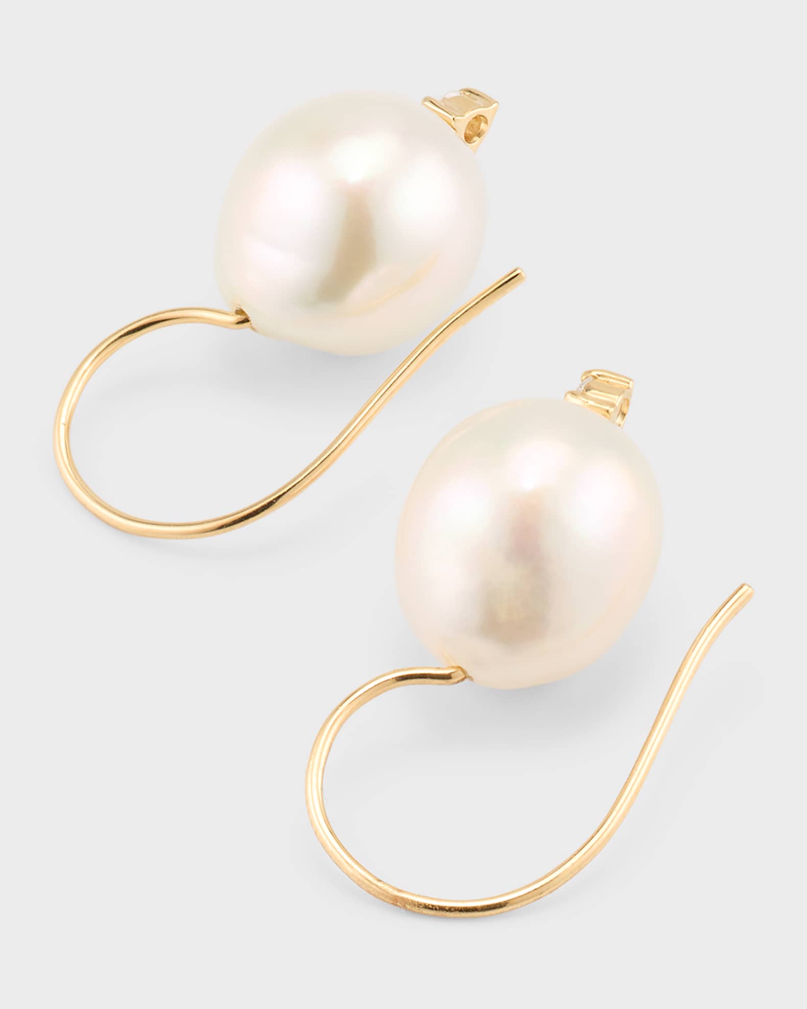 Mizuki pearl drop earrings hotsell