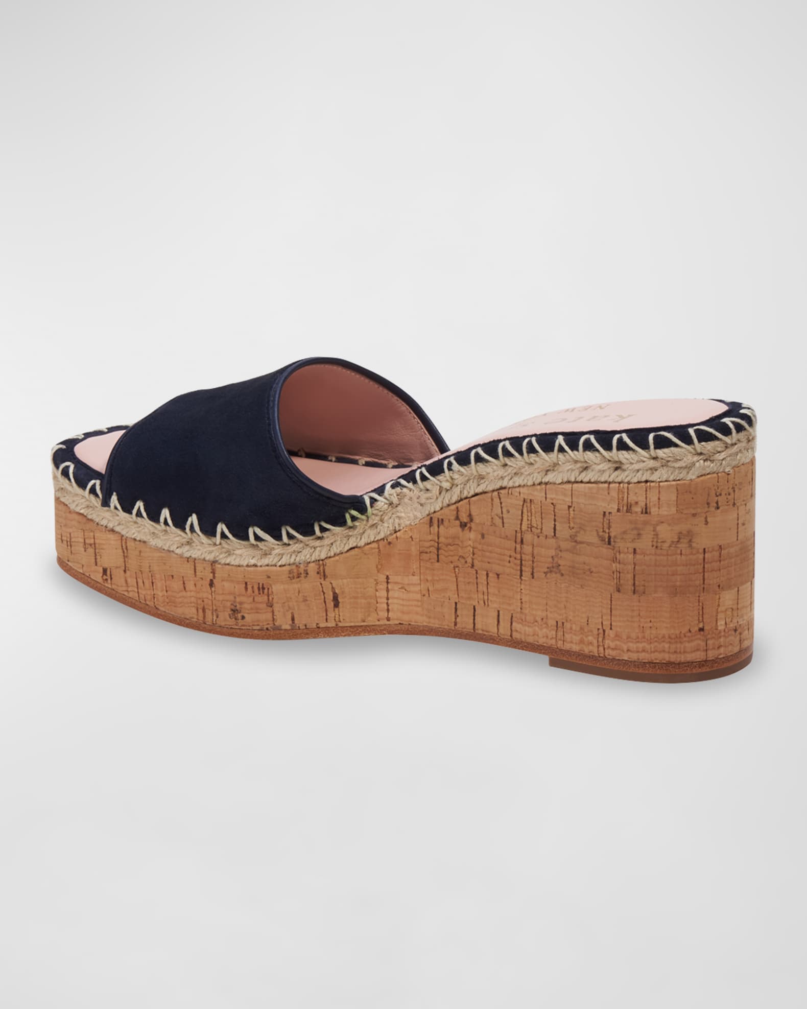 kate spade new york cosette suede wedge espadrille sandals Neiman Marcus