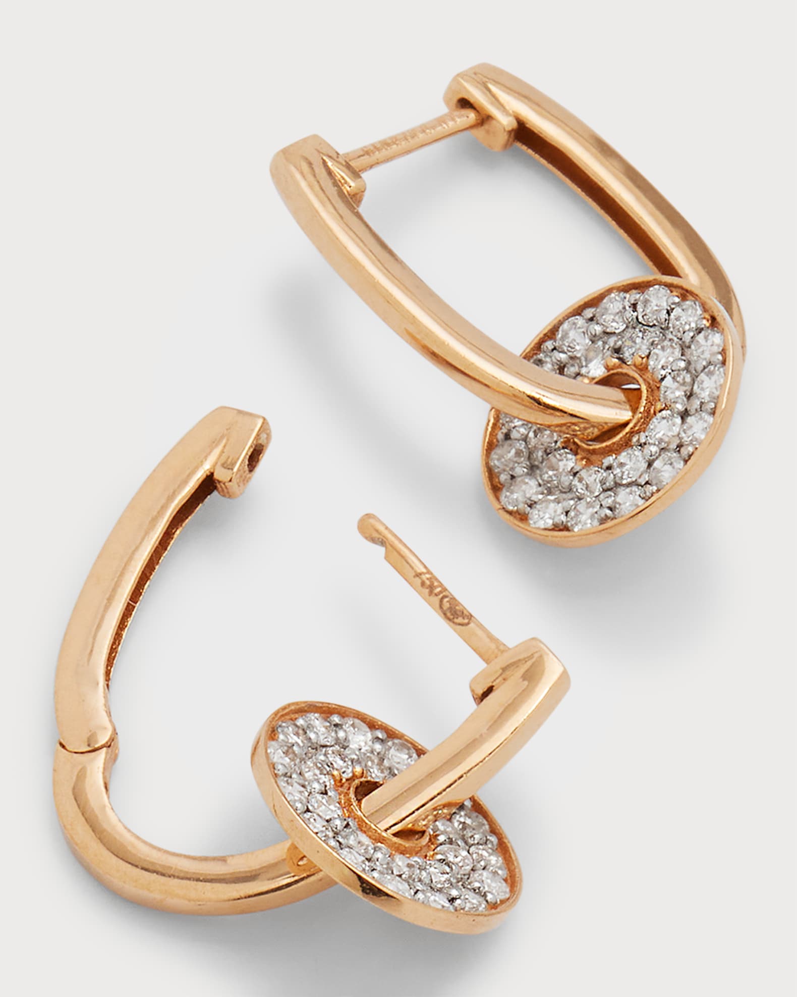 Donut hoop earrings Clearance