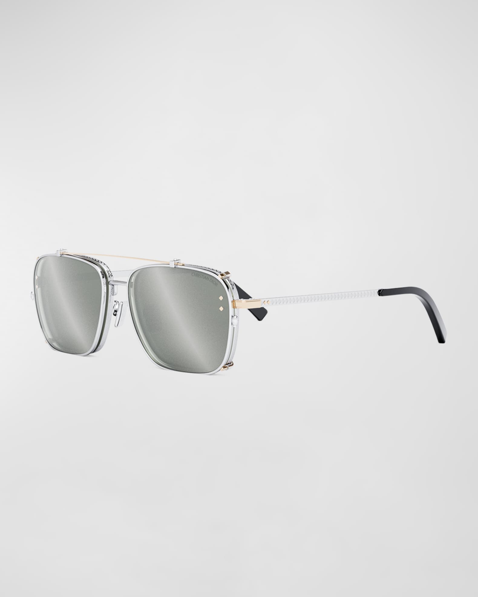 CD Diamond S 5 I Rectangular Sunglasses in Black - Dior Eyewear